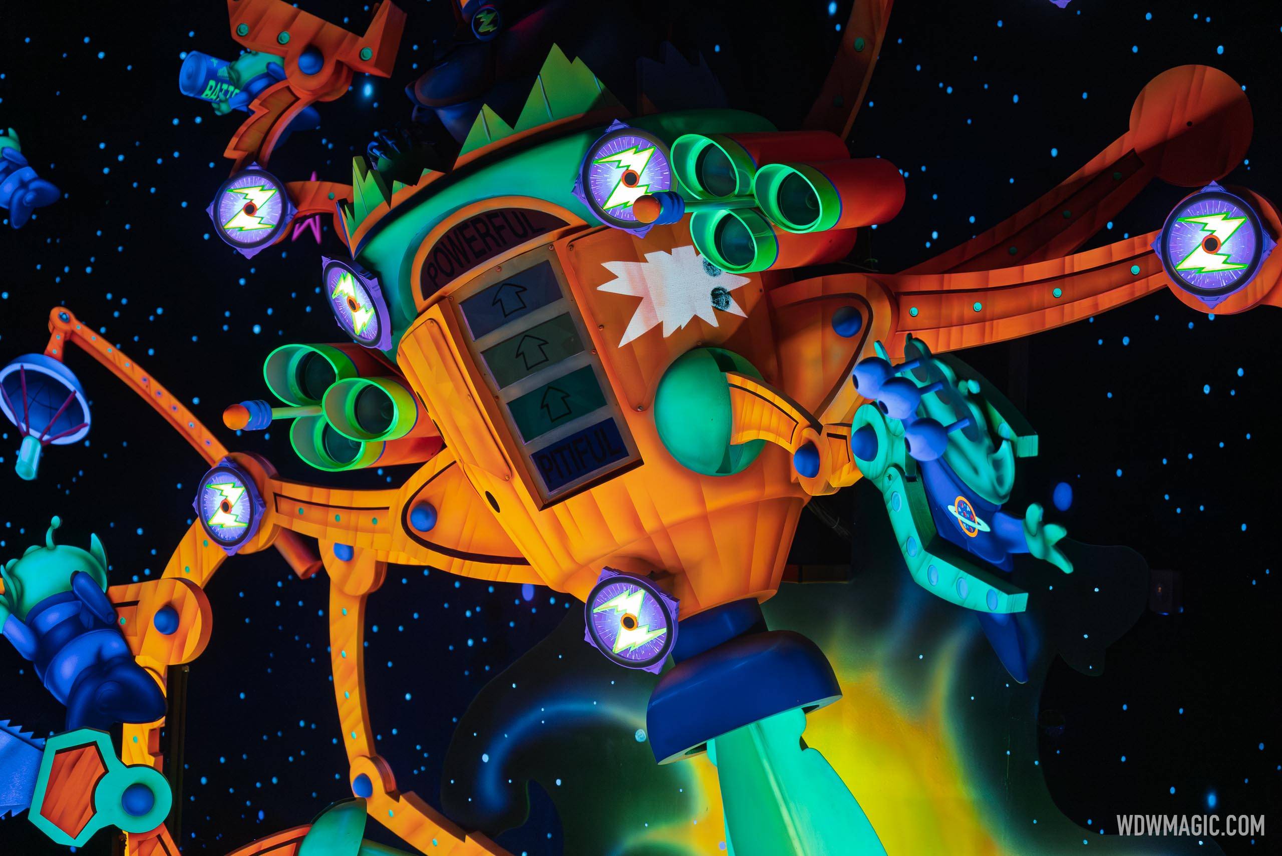 Inside Magic Kingdom's Updated 2026 Buzz Lightyear's Space Ranger Spin Attraction