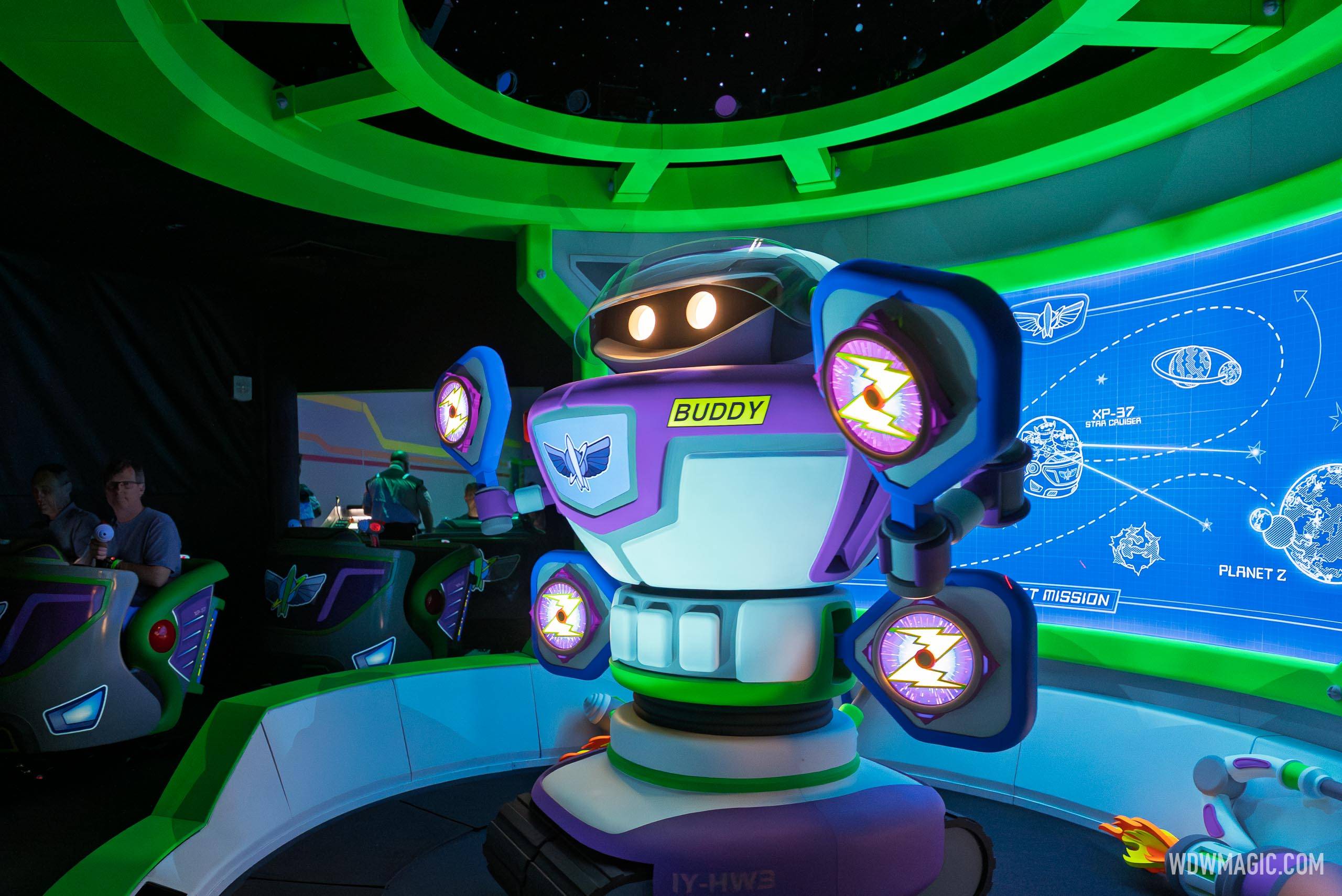 Inside Magic Kingdom's Updated 2026 Buzz Lightyear's Space Ranger Spin Attraction