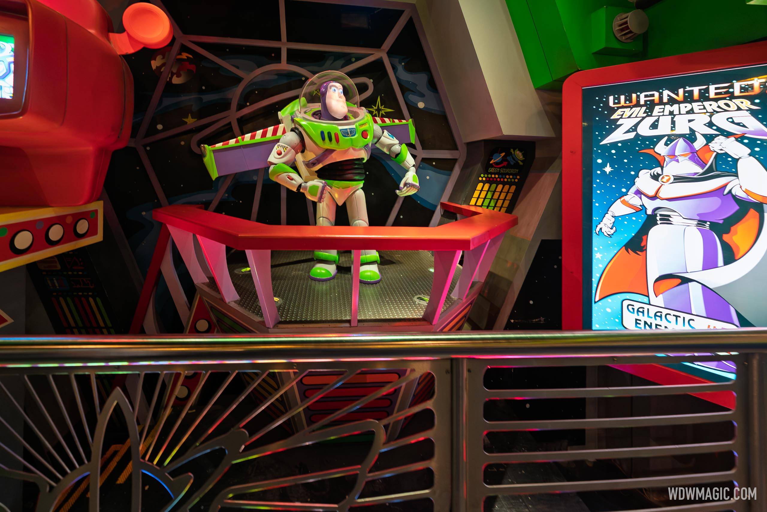 Inside Magic Kingdom's Updated 2026 Buzz Lightyear's Space Ranger Spin Attraction