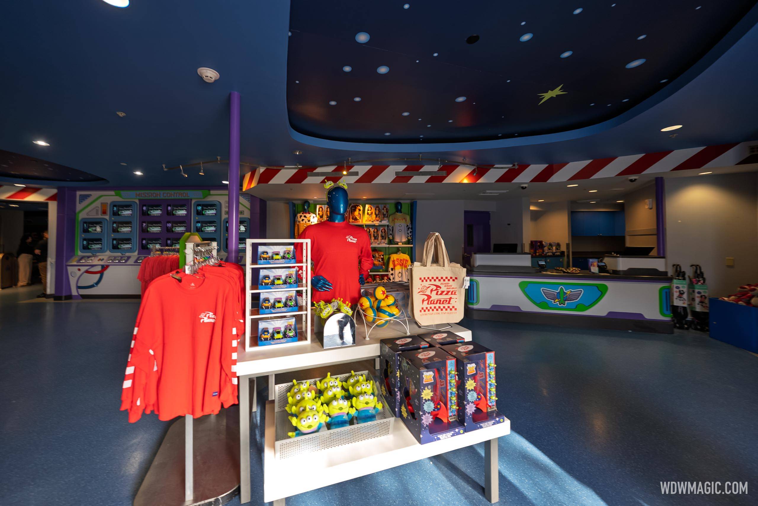 Inside the Updated Buzz Lightyear's Space Ranger Spin Photos Gift Shop