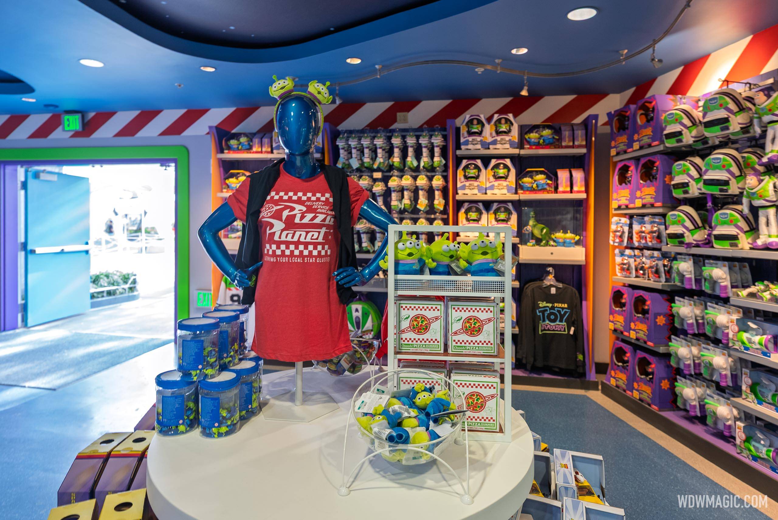Inside the Updated Buzz Lightyear's Space Ranger Spin Photos Gift Shop