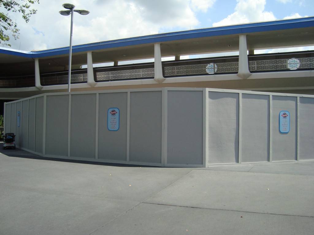 Construction outside of Buzz Lightyear Space Ranger Spin for meet and greet?