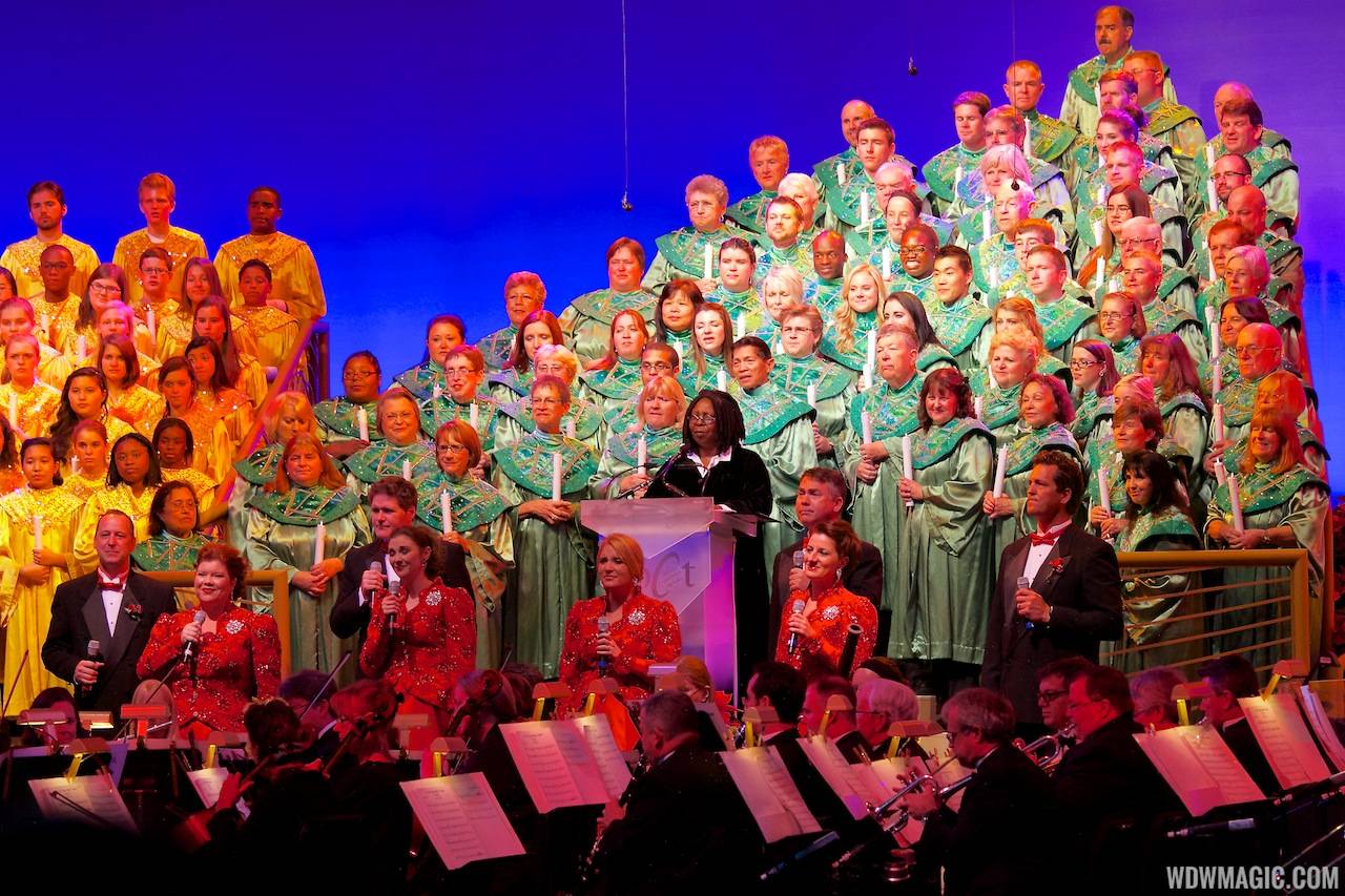 Whoopi Goldberg at the Candlelight Processional