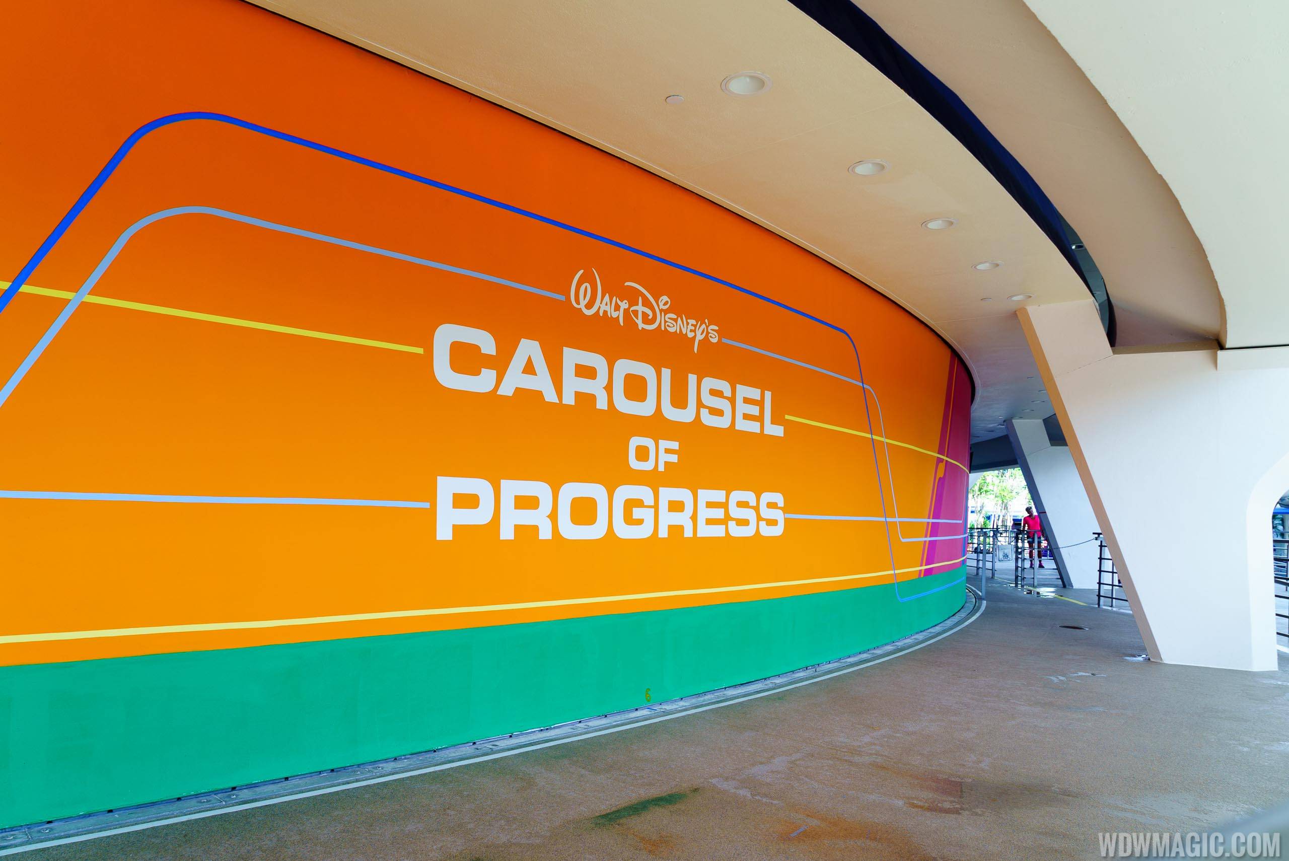 New exterior paint scheme at Carousel of Progress