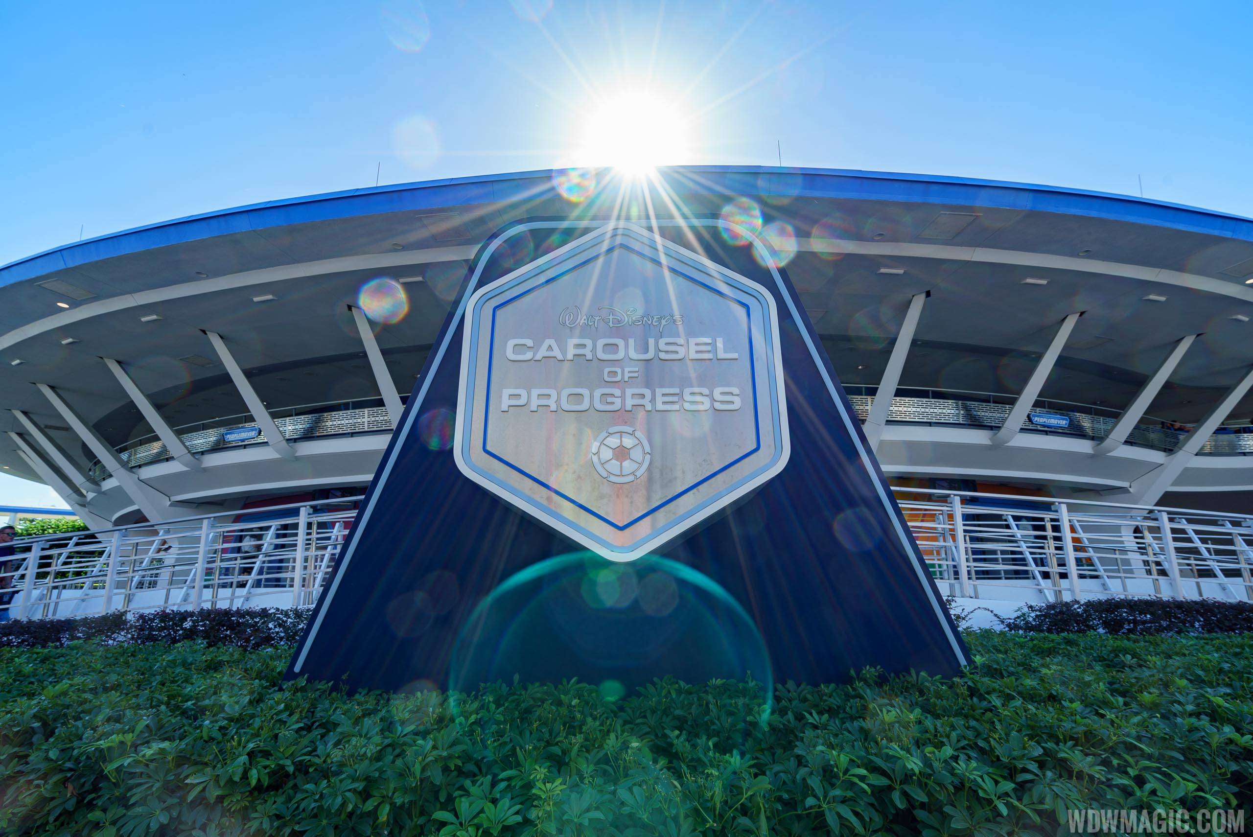 PHOTOS - New marquee sign at the Carousel of Progress