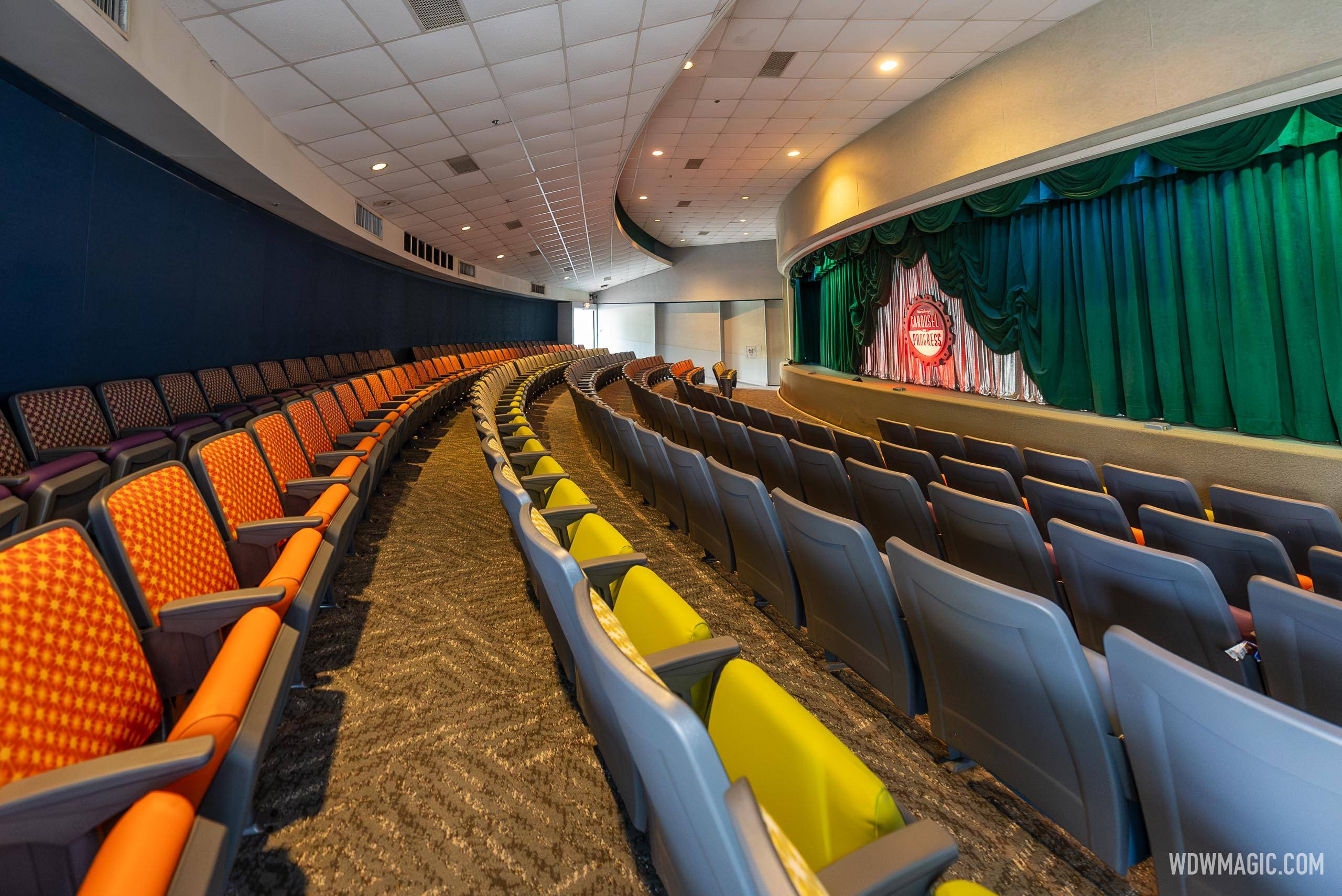 New Seating at Carousel of Progress - Summer 2024