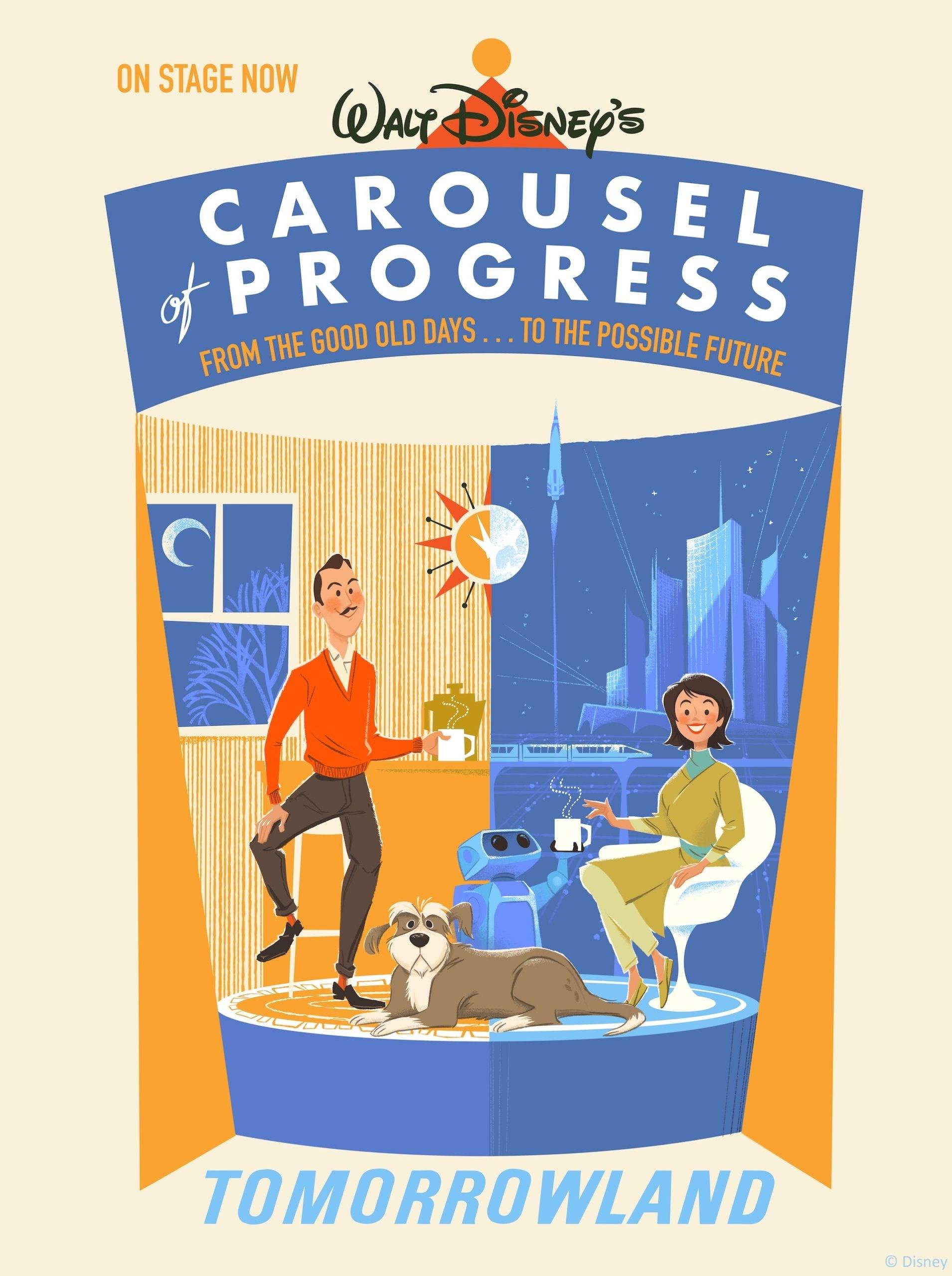 New Carousel of Progress Attraction Poster