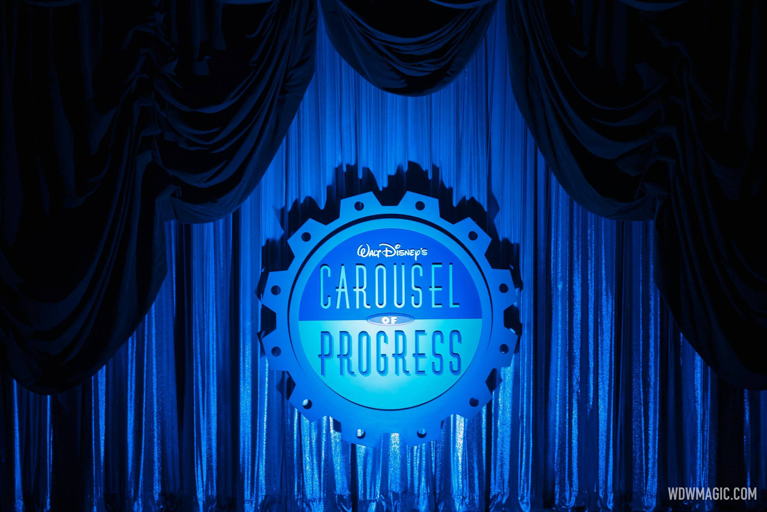 Carousel of Progress Curtain