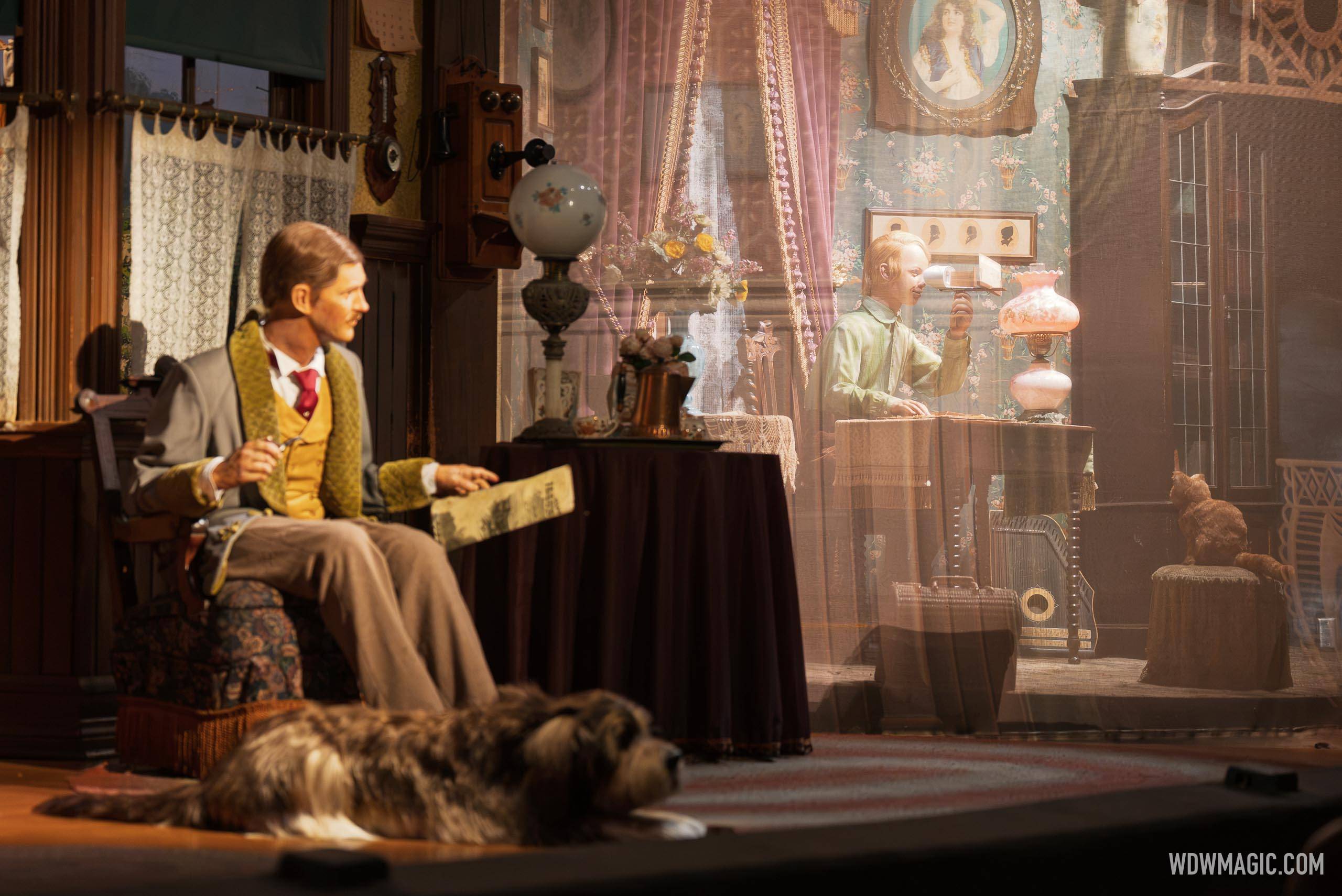 Act 1: Turn of the Century (1900s) -  John and James with Stereoscope