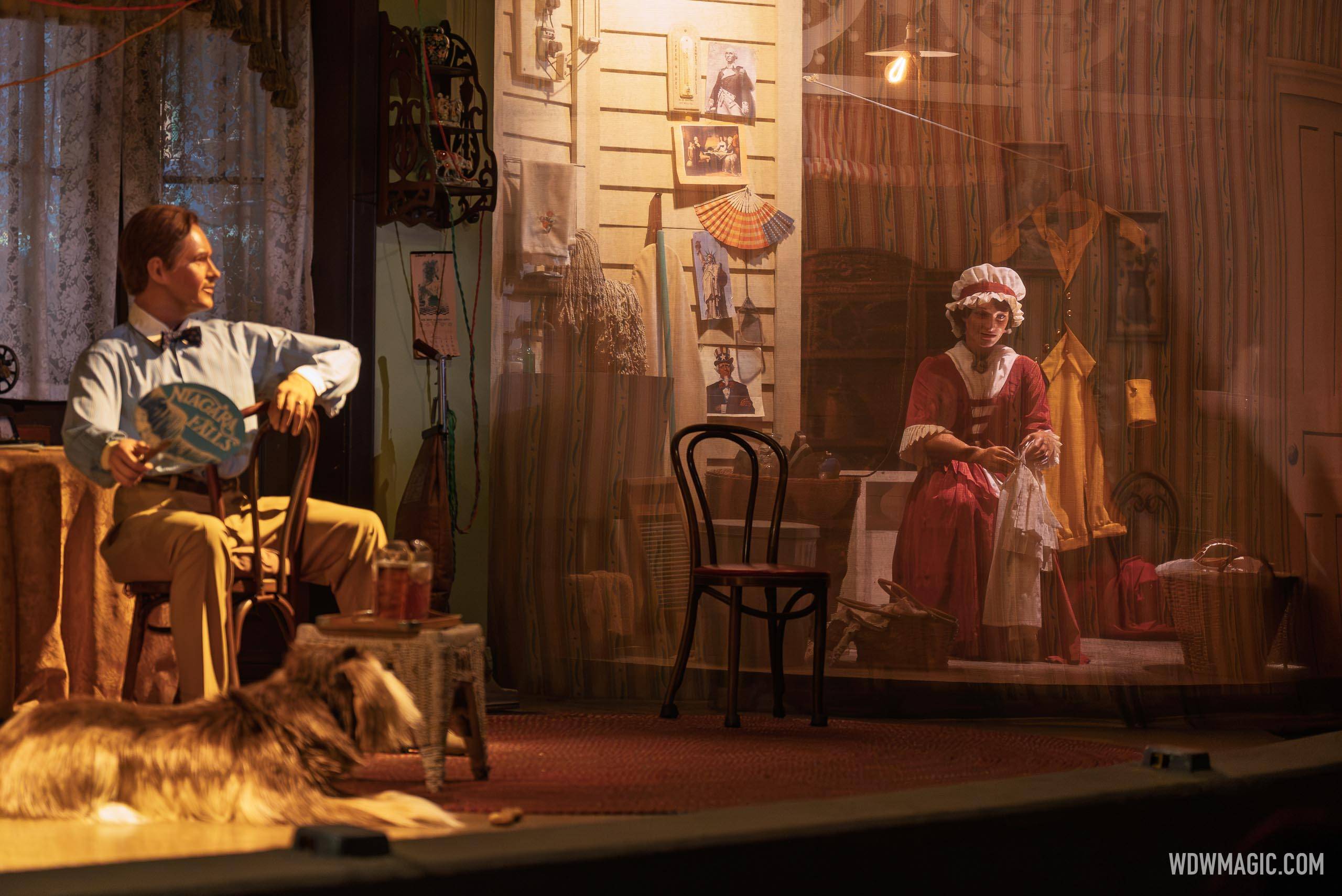 Act 2: 1920s - John and Sarah porch scene