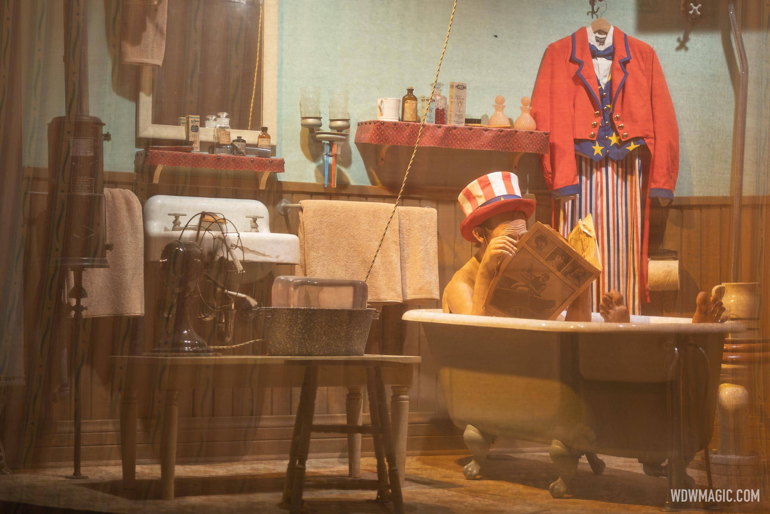 Act 2: 1920s - Uncle Orville bathtub