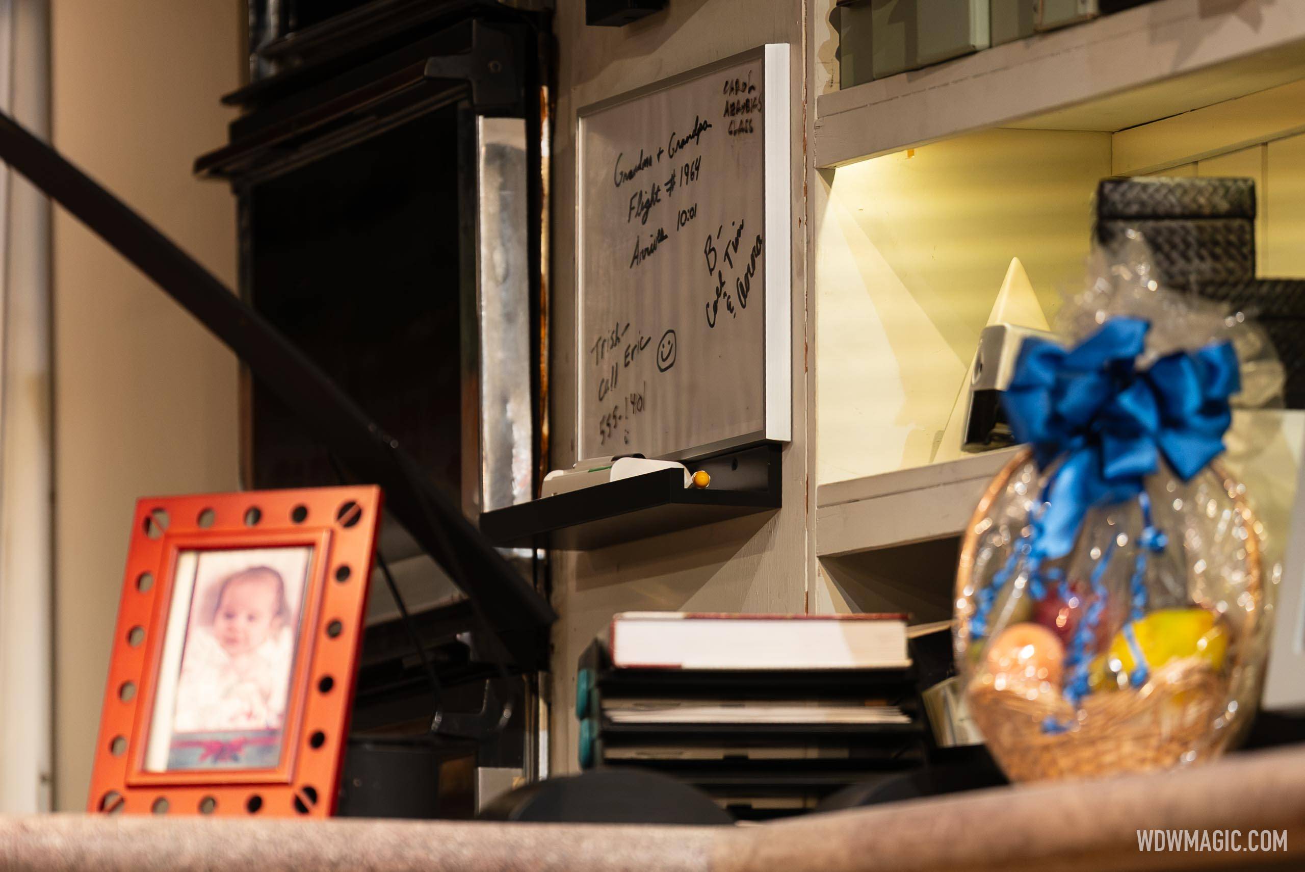 Act 4: 21st century - Kitchen notice board