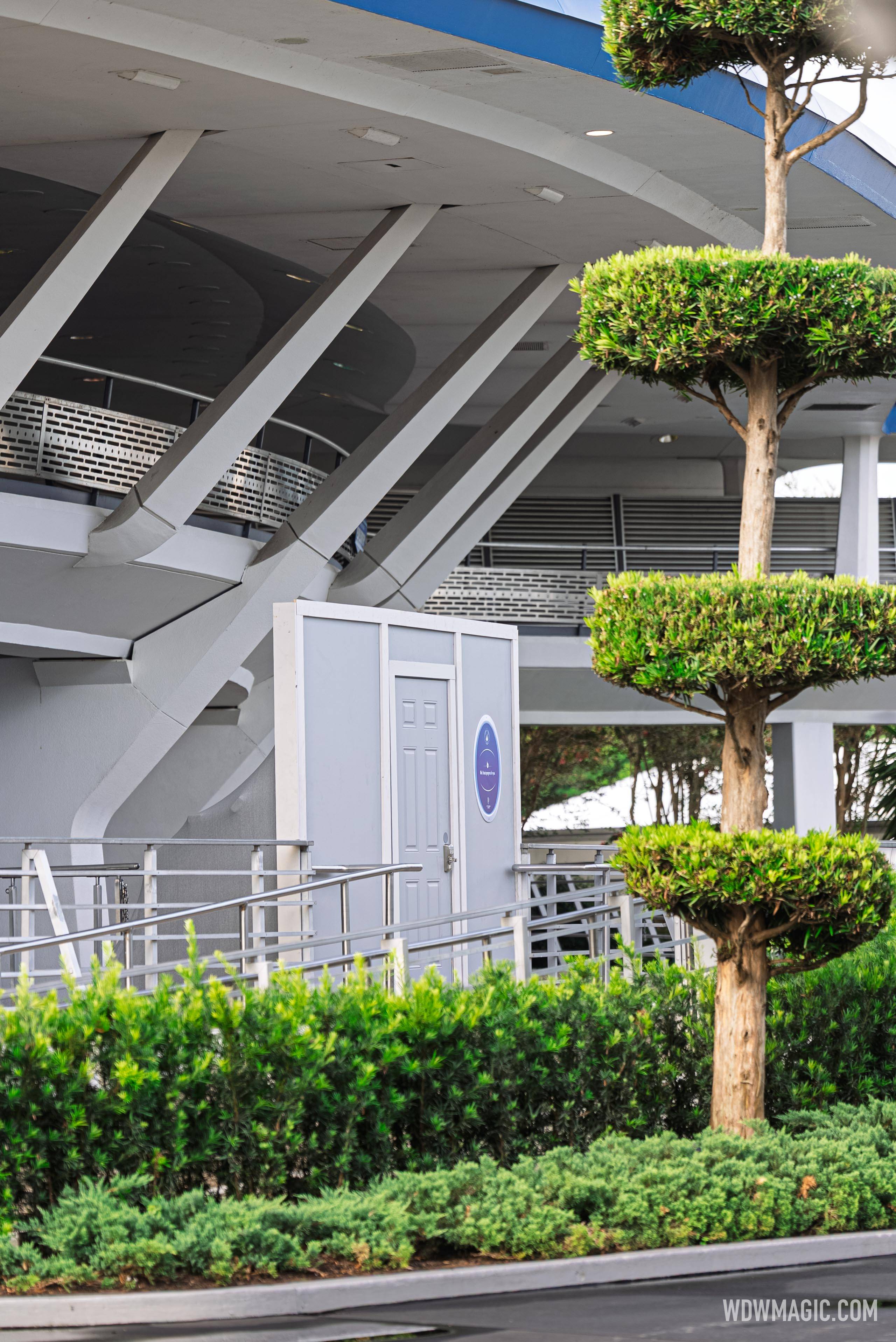 Construction Walls Up at Carousel of Progress — July 6, 2026