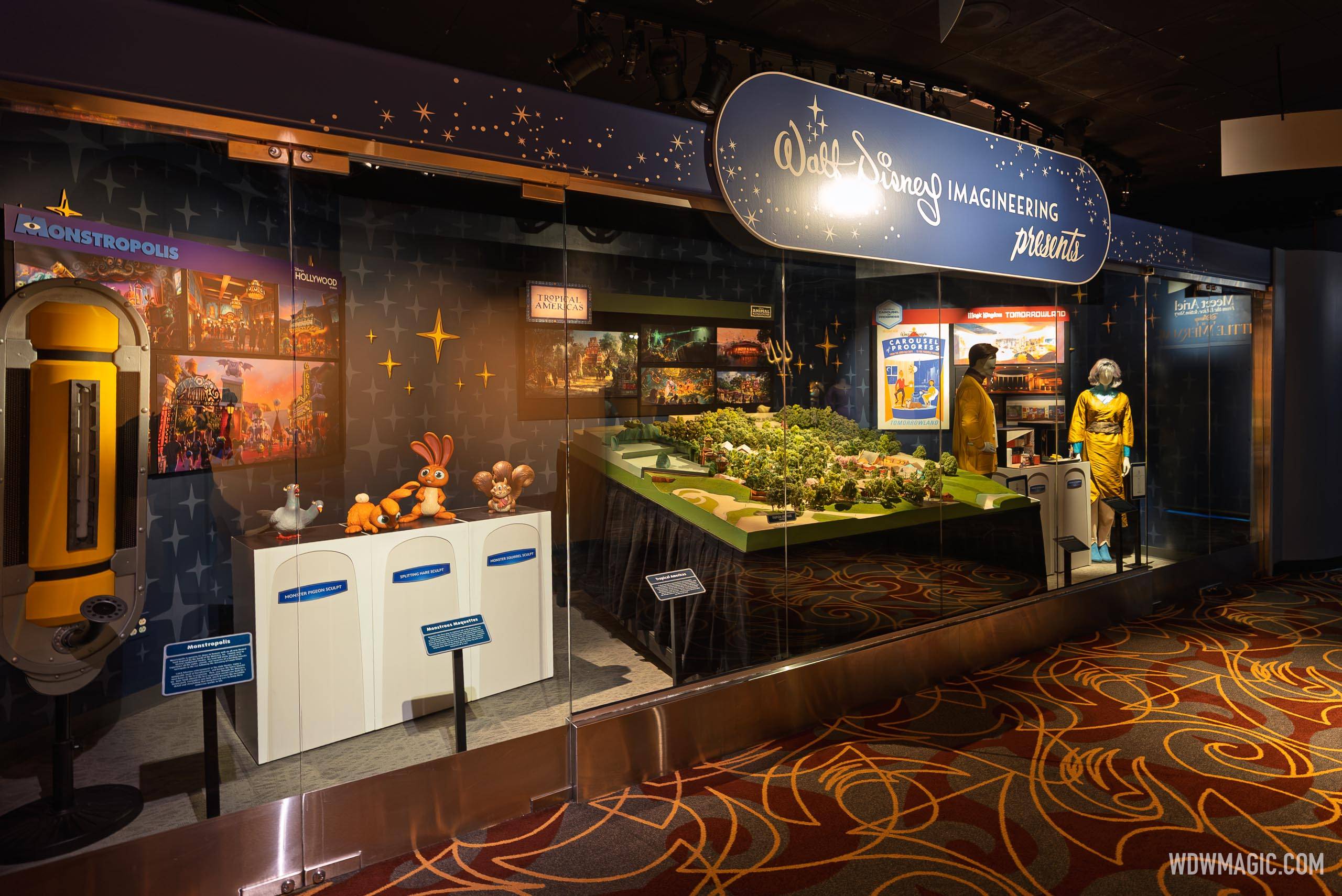 Carousel of Progress Costumes, Maquettes and Concept Art at Hollywood Studios