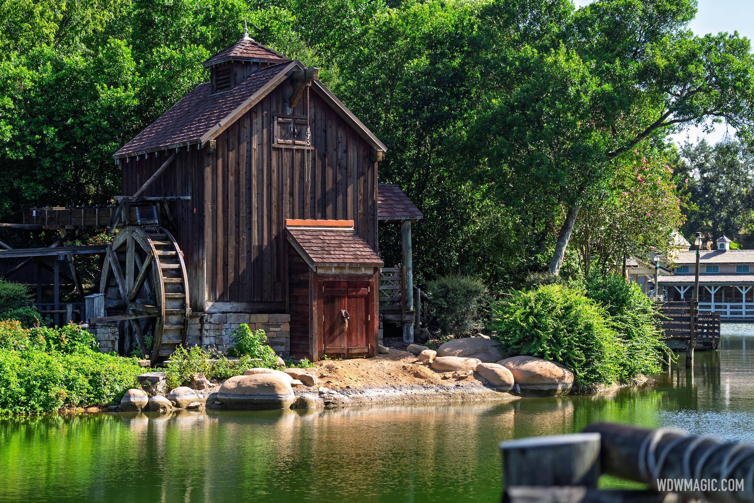 Rivers of America Construction Site - July 20, 2025