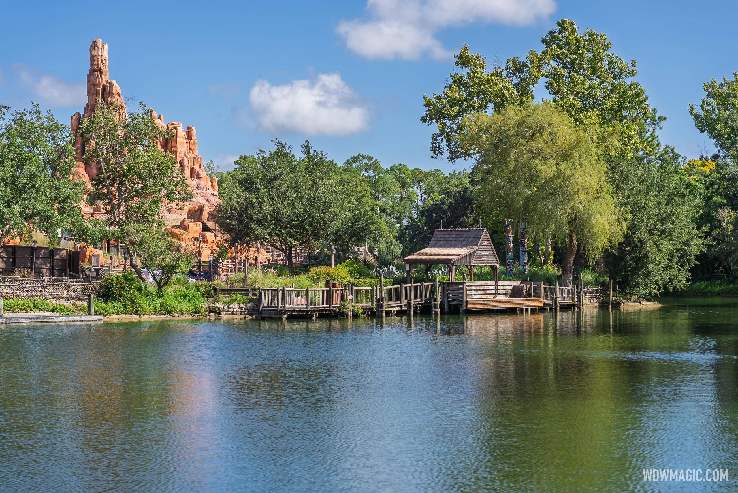 Rivers of America Construction Site - July 20, 2025
