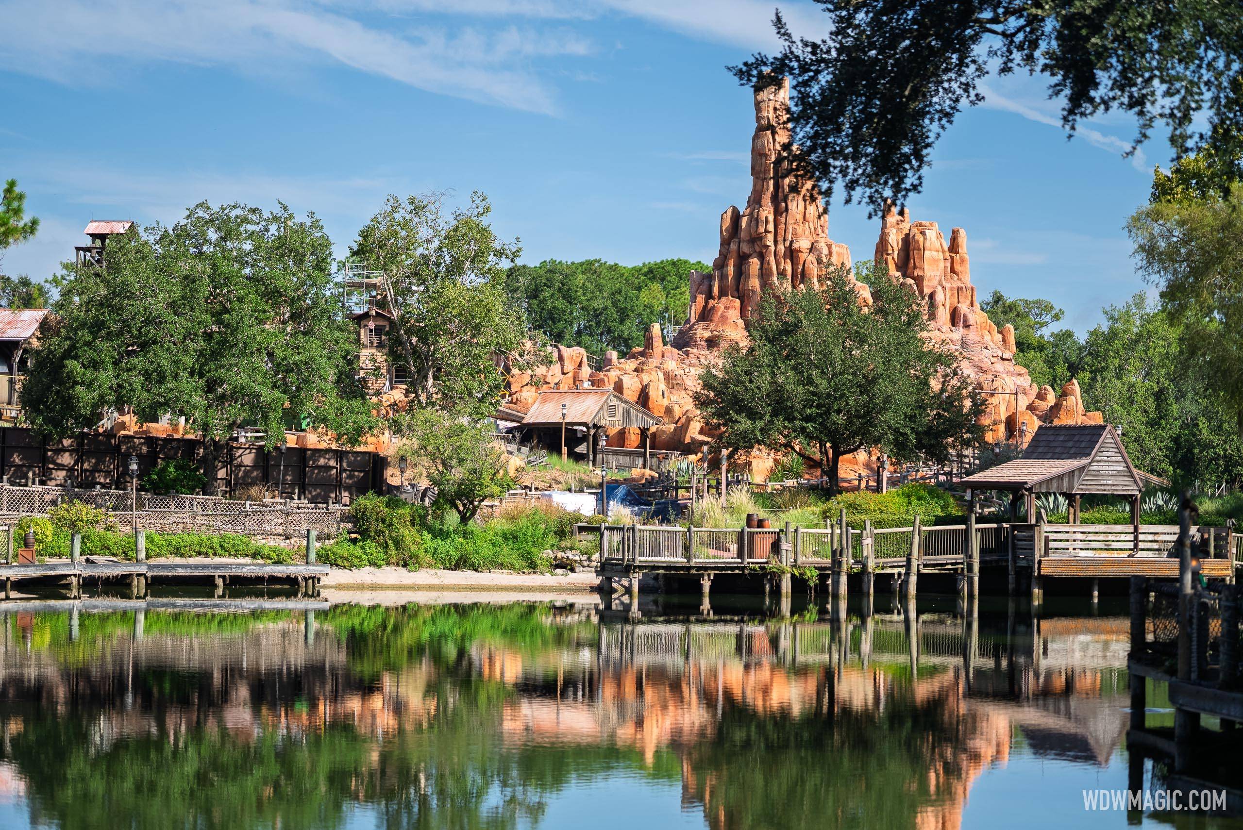 Rivers of America Construction Site - August 6, 2025