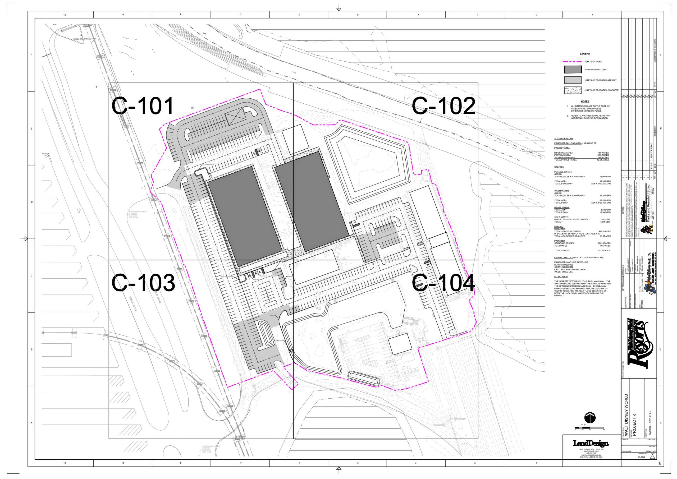 Permit Filed for New Disney Imagineering Facilities at Stolport, Supporting Cars Land and Villains Land