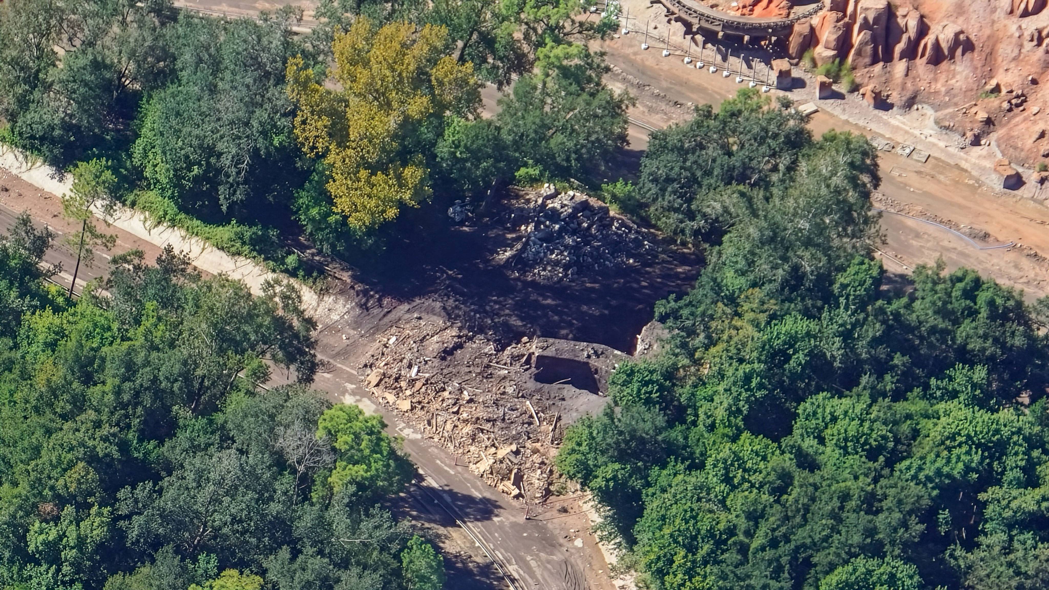 Fort Longhorn Demolition. Photo by @bioreconstruct