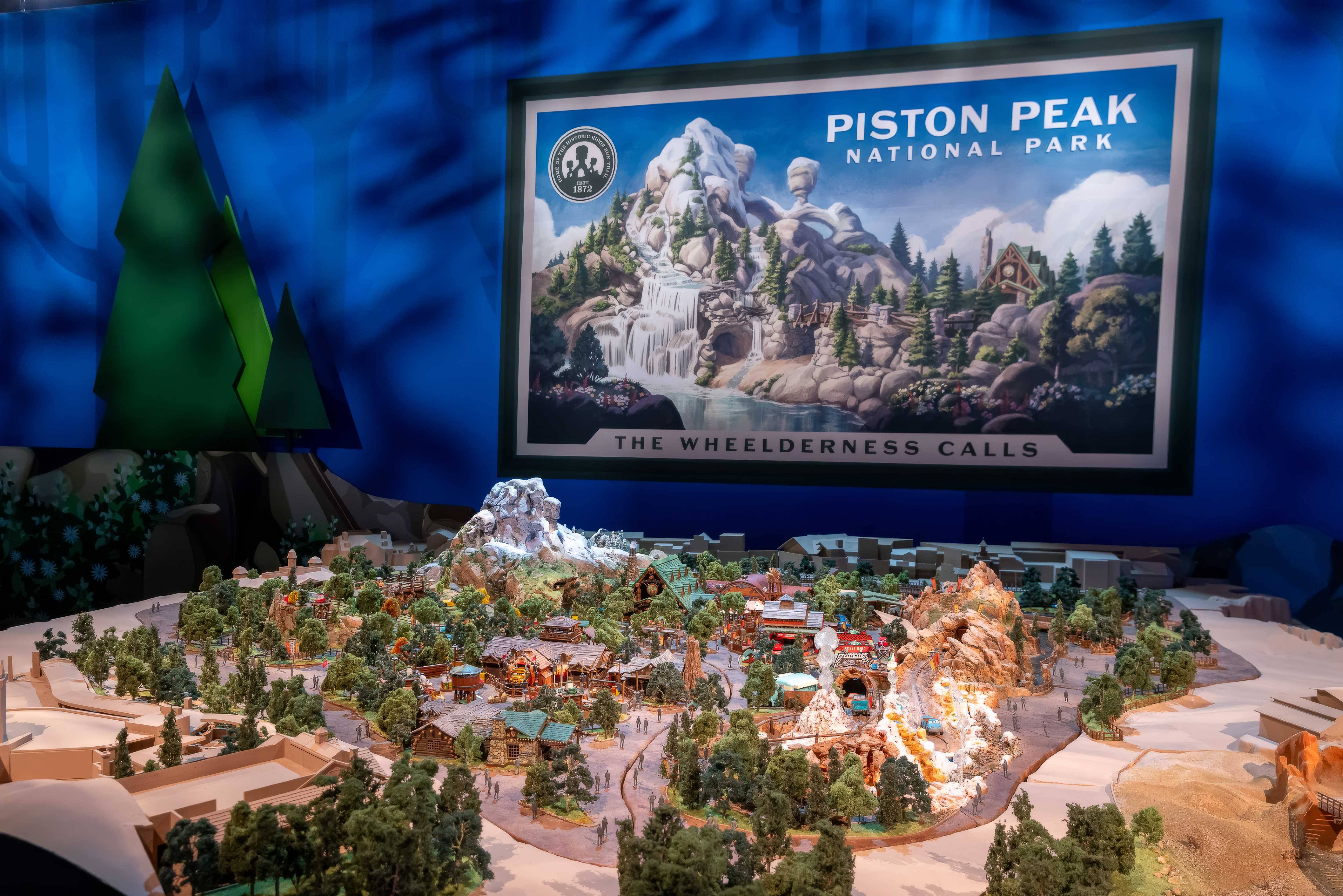Piston Peak National Park Scale Model - First Look at D23 August 2026