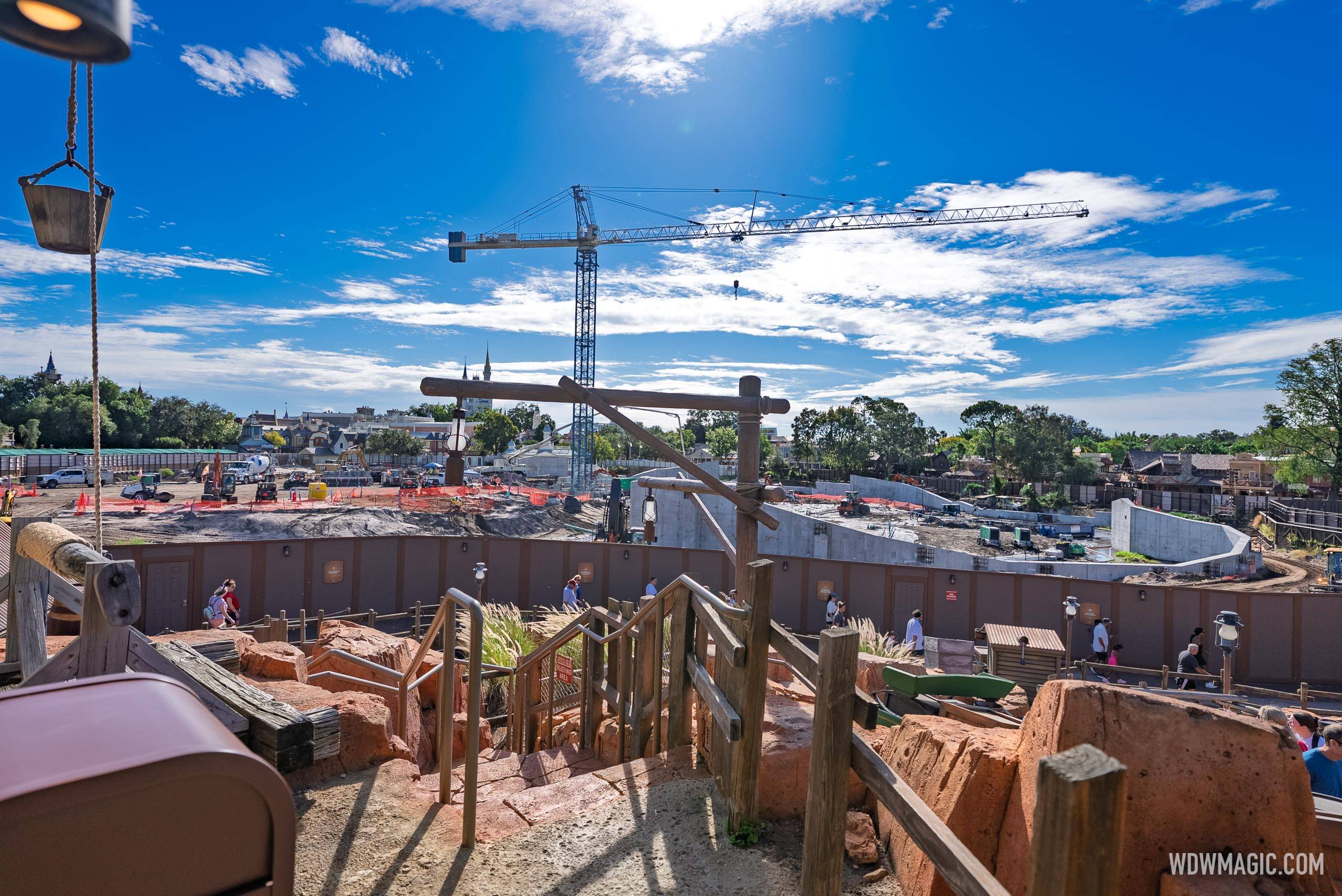 Magic Kingdom Piston Peak Construction Update - October, 2026