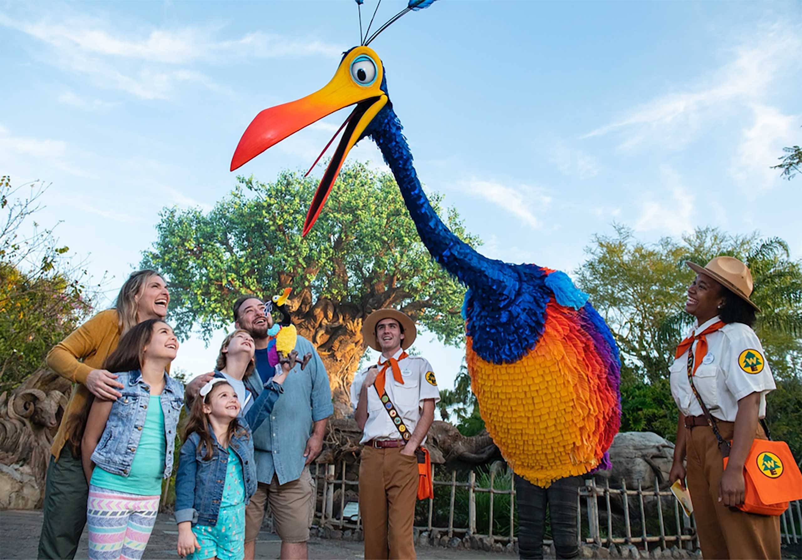 Kevin from Disney Pixar's Up! coming to Disney's Animal Kingdom in February