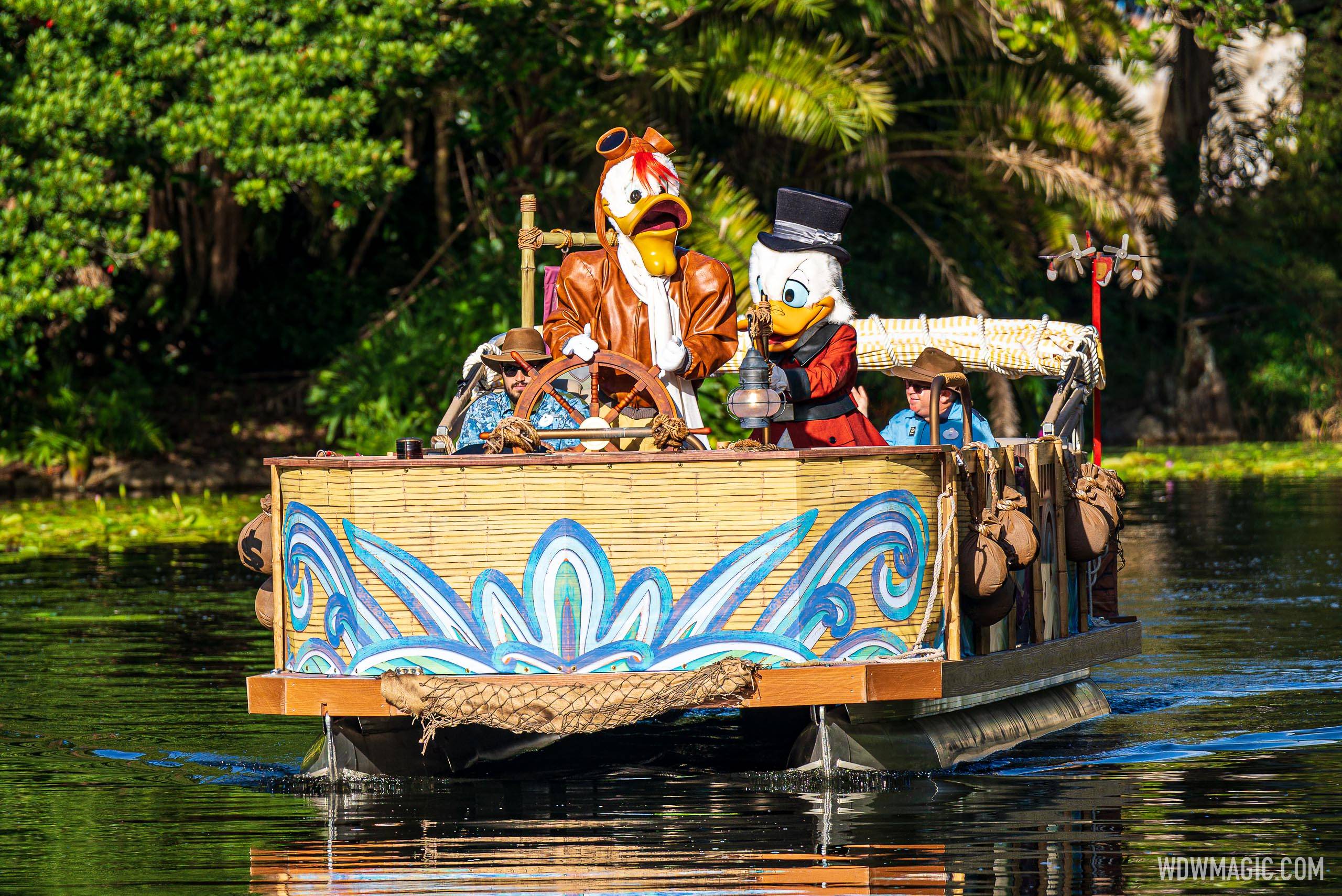 Scrooge McDuck and Launchpad McQuack on the Adventurer's Flotilla – Disney Ducks