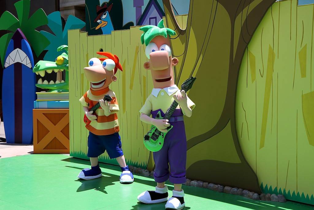Phineas and Ferb meet and greet