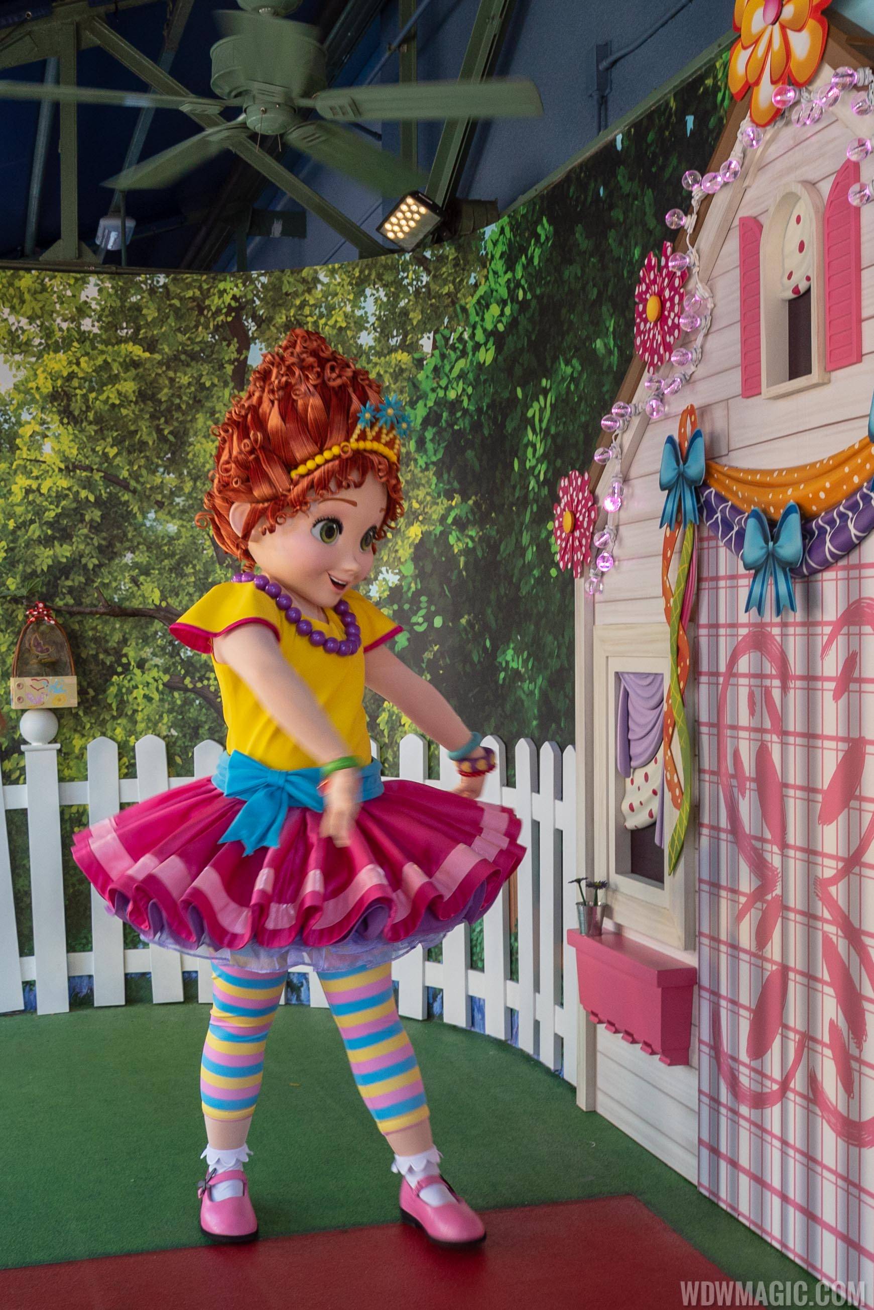 Fancy Nancy character meet and greet at Disney's Hollywood Studios