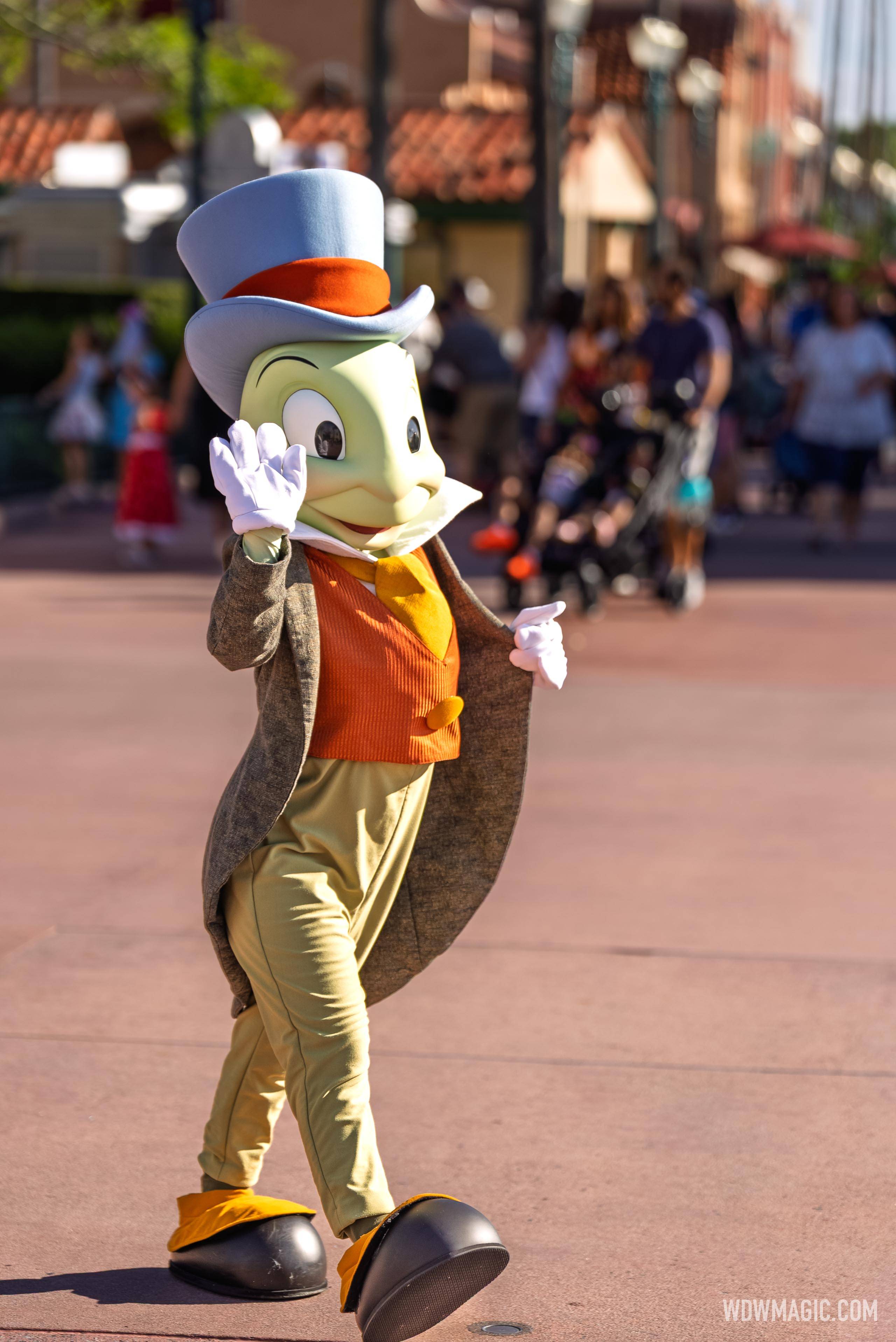 Pinocchio, Mary Poppins, Jiminy Cricket, and Bert Return to Hollywood Studios