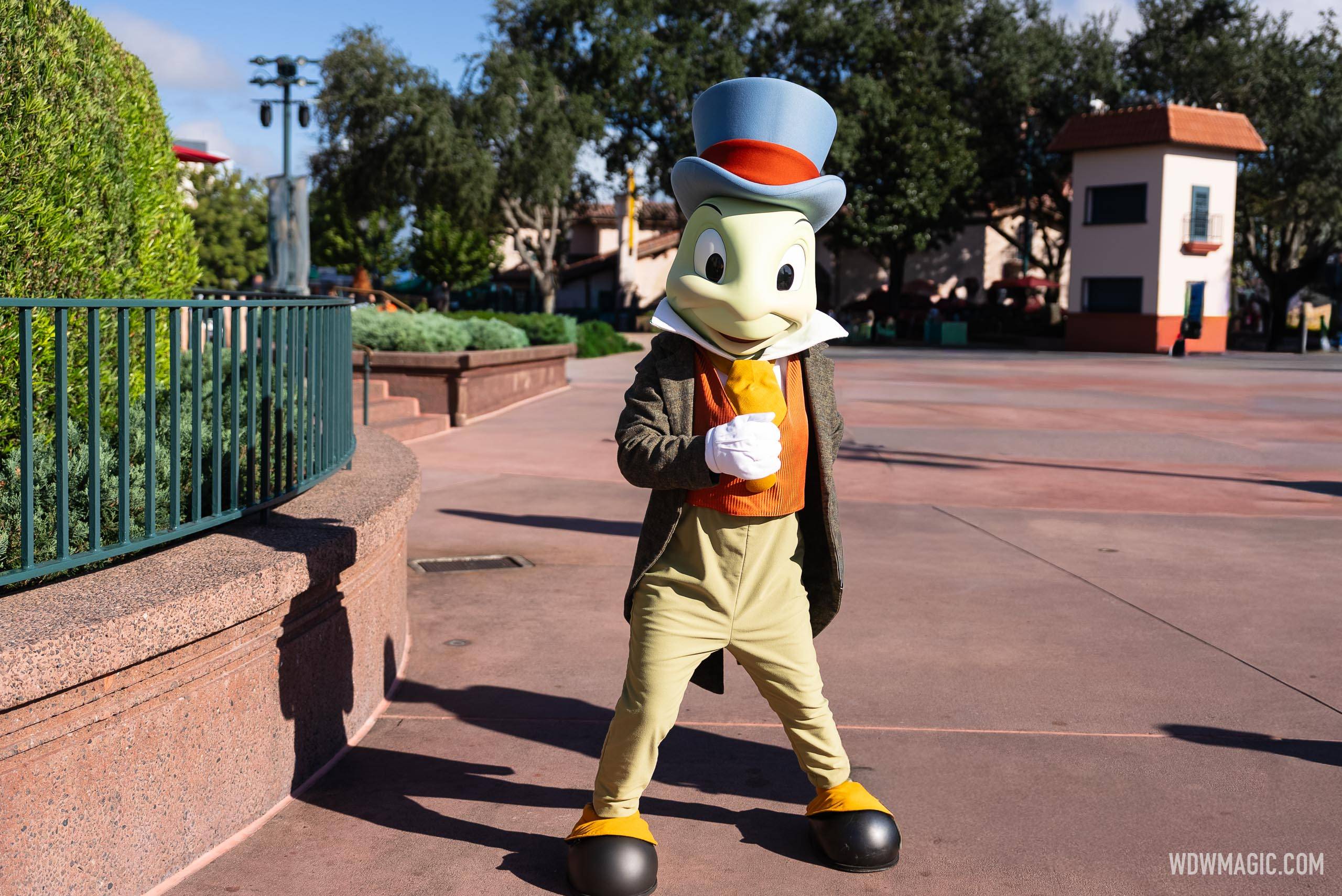 Pinocchio, Mary Poppins, Jiminy Cricket, and Bert Return to Hollywood Studios