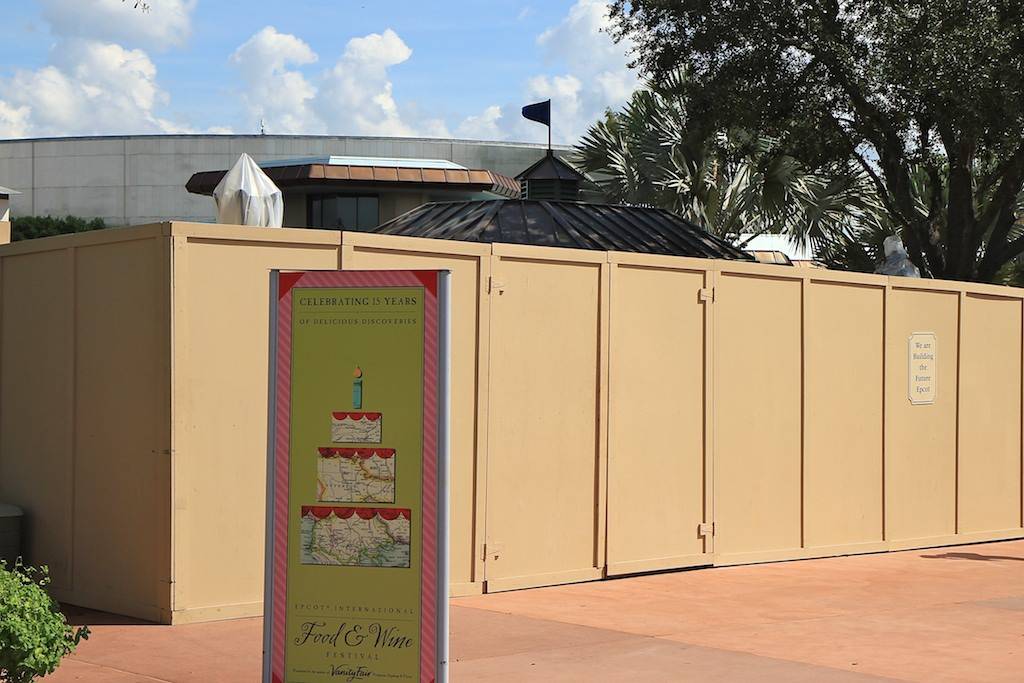 Epcot character update - Duffy meet and greet location nears completion