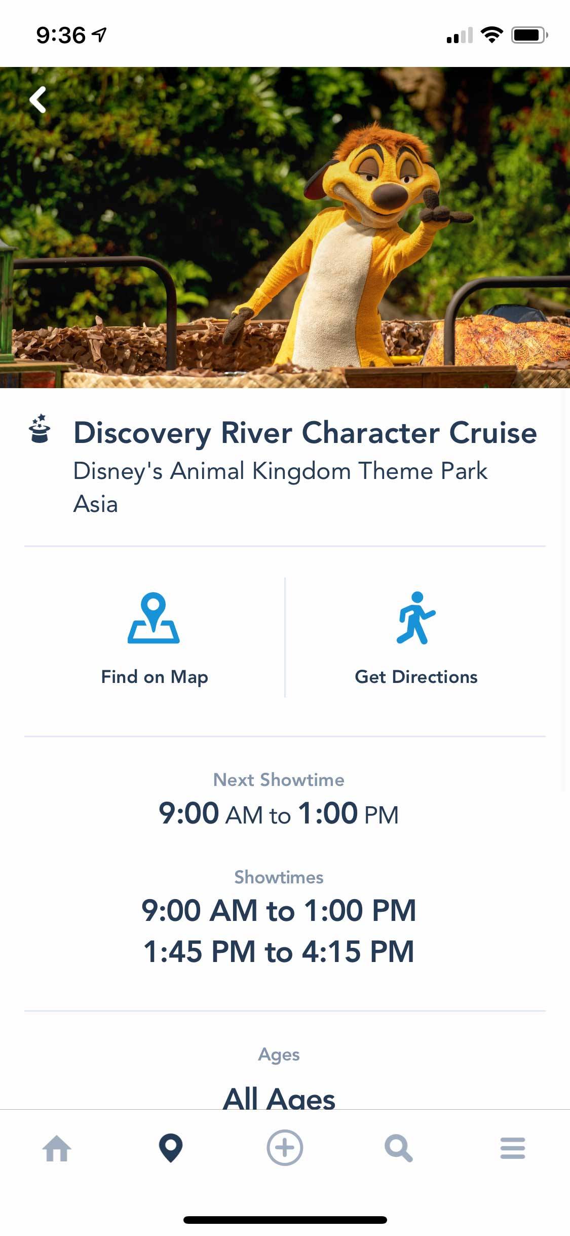 Discovery River Cruise flotilla showtimes