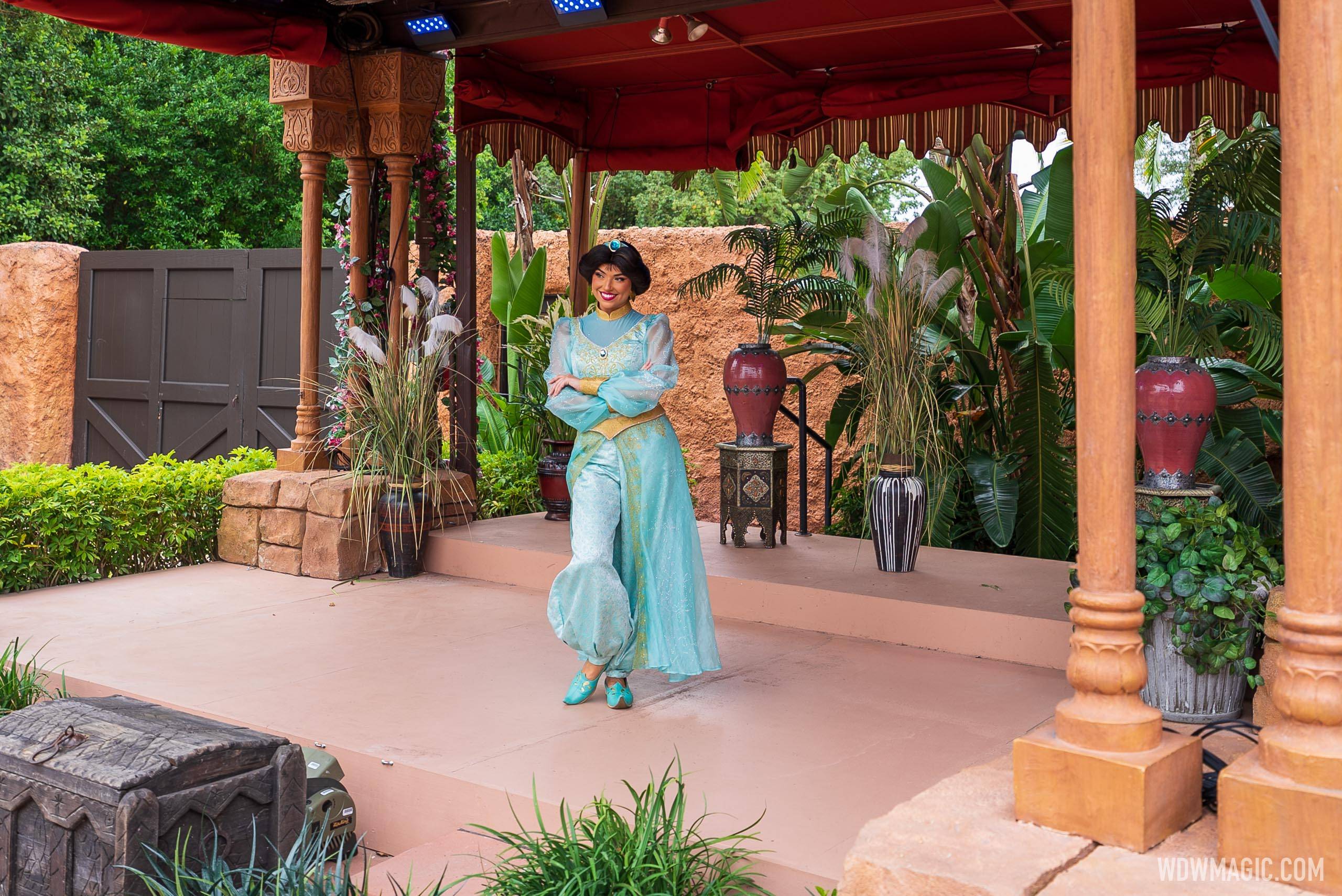 Princess Jasmine at the Morocco Pavilion
