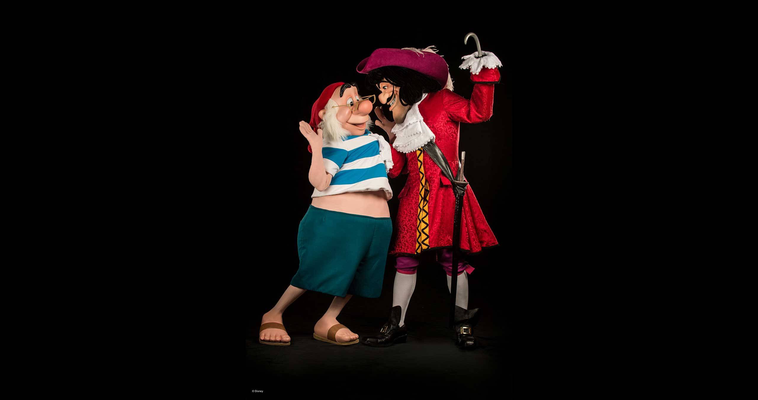 Captain Hook and Mr Smee