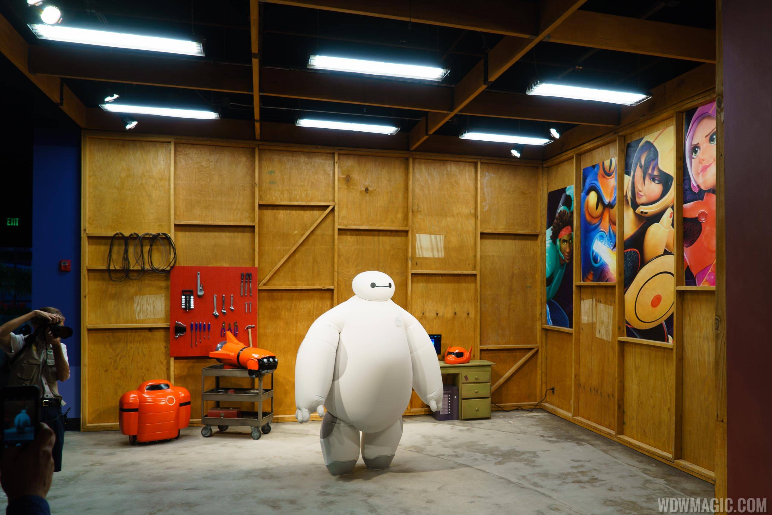 PHOTOS - BAYMAX now appearing at newly expanded Epcot Character Spot
