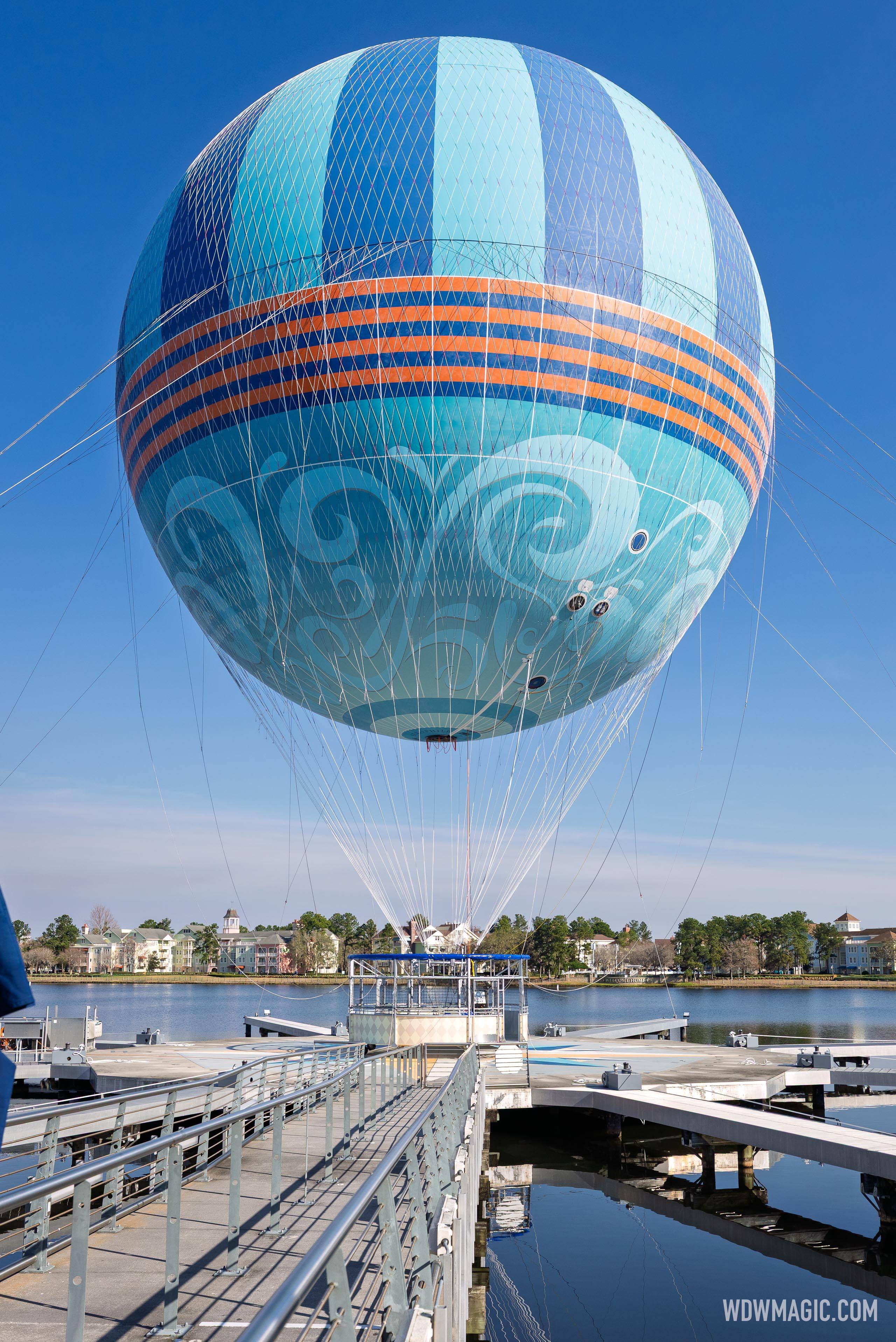 First Look: New Aerophile Balloon Takes Flight at Disney Springs - February 2026