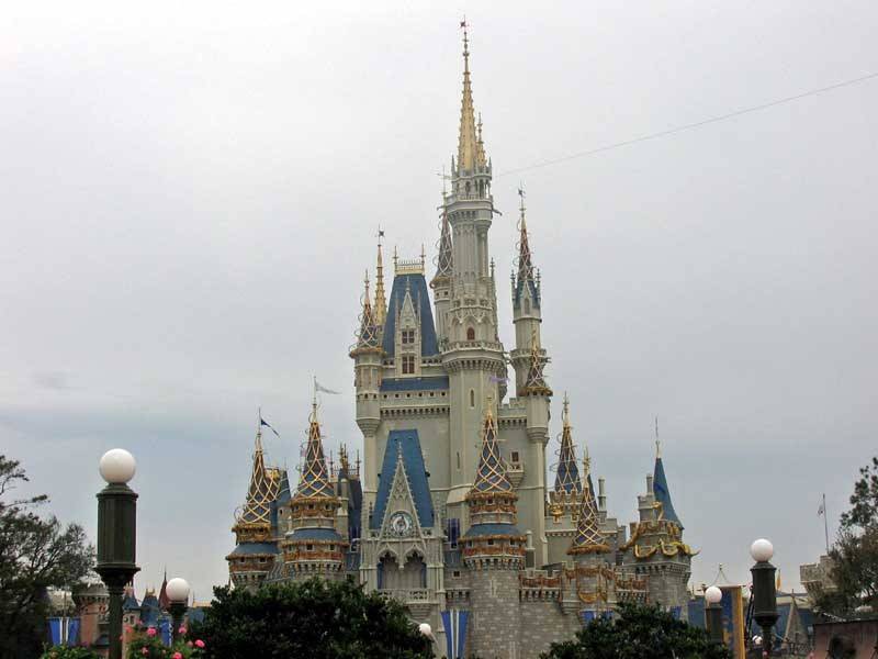 Cinderella Castle overlay construction