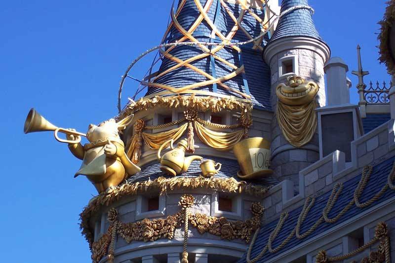 Cinderella Castle overlay installation
