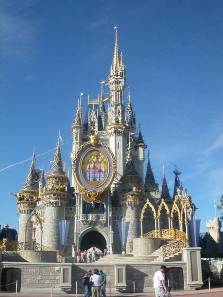 Cinderella Castle overlay installation