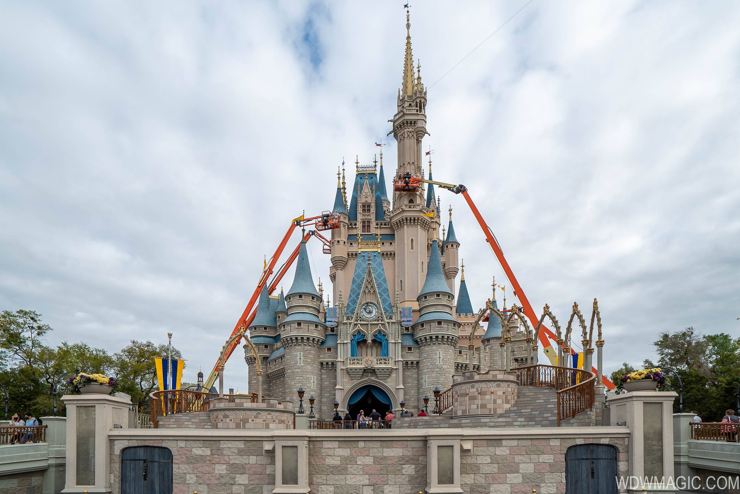 Cinderella Castle enhancements - March 9 2020