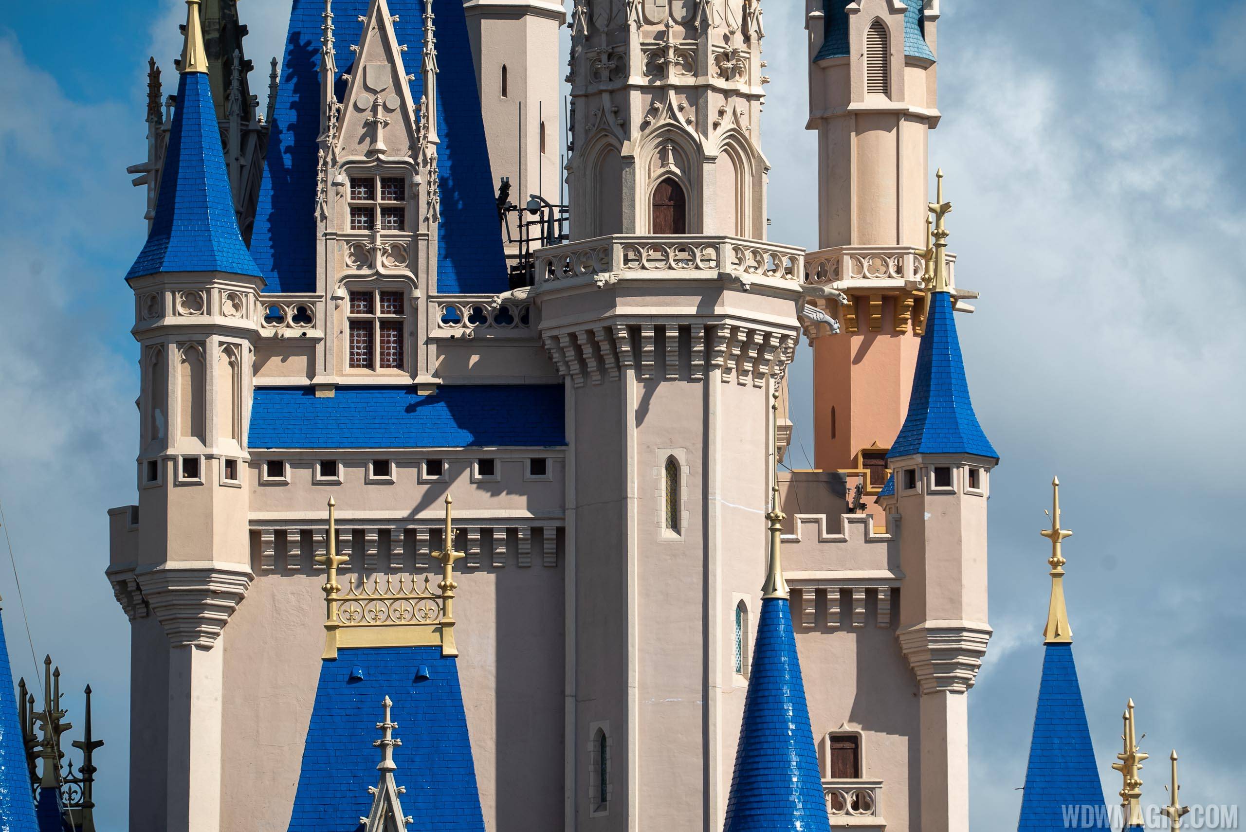 Cinderella Castle painting - March 15 2020