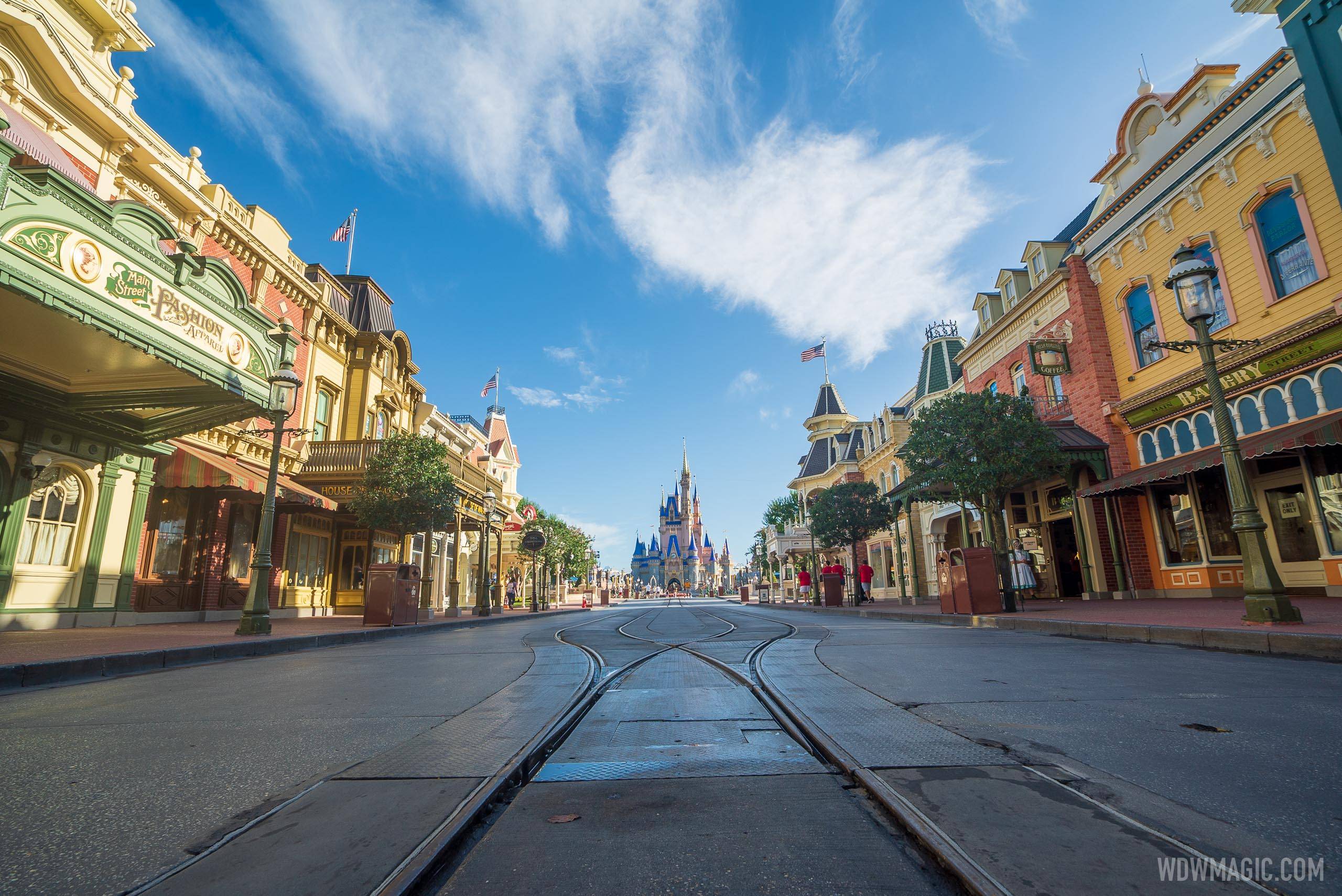 The Magic Kingdom would normally be at near-peak levels during the height of the summer season
