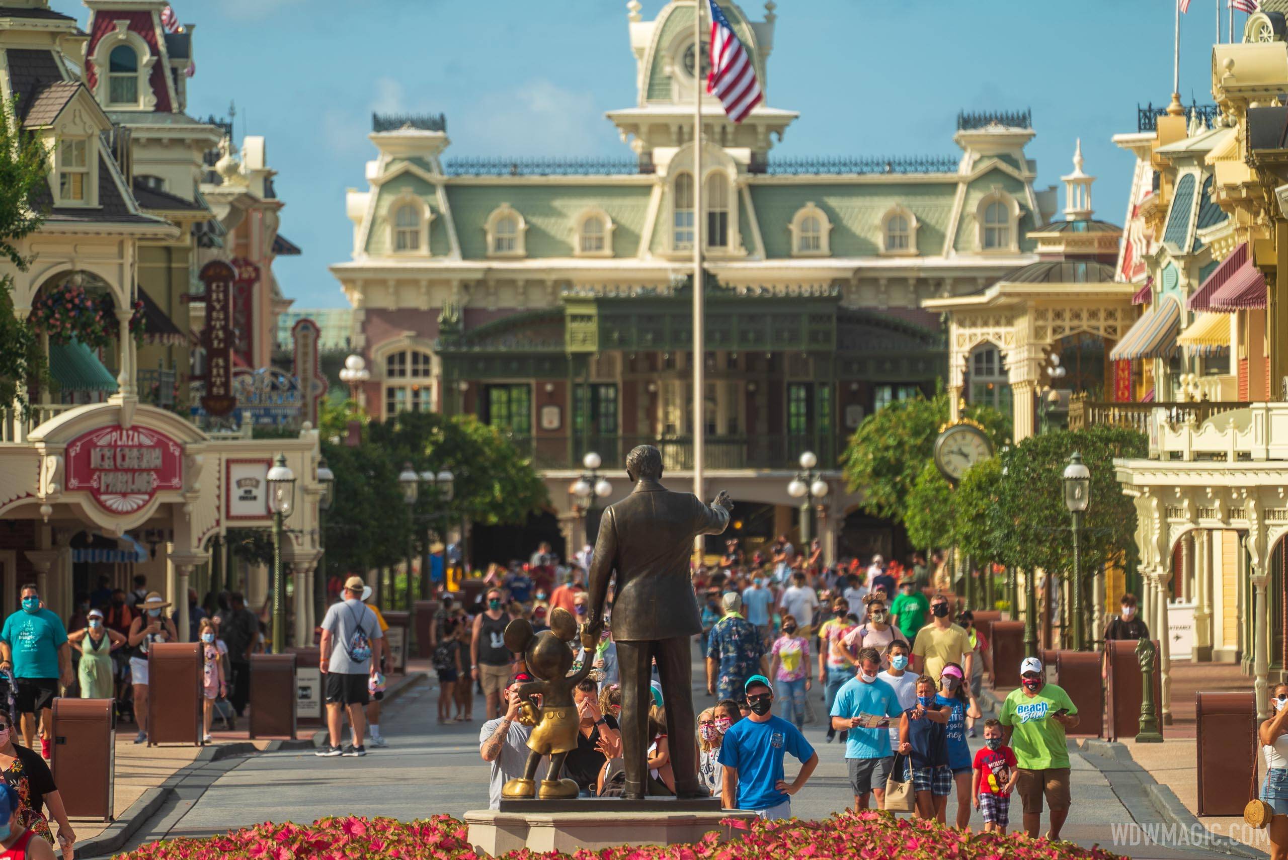 Magic Kingdom is a popular choice for returning guests