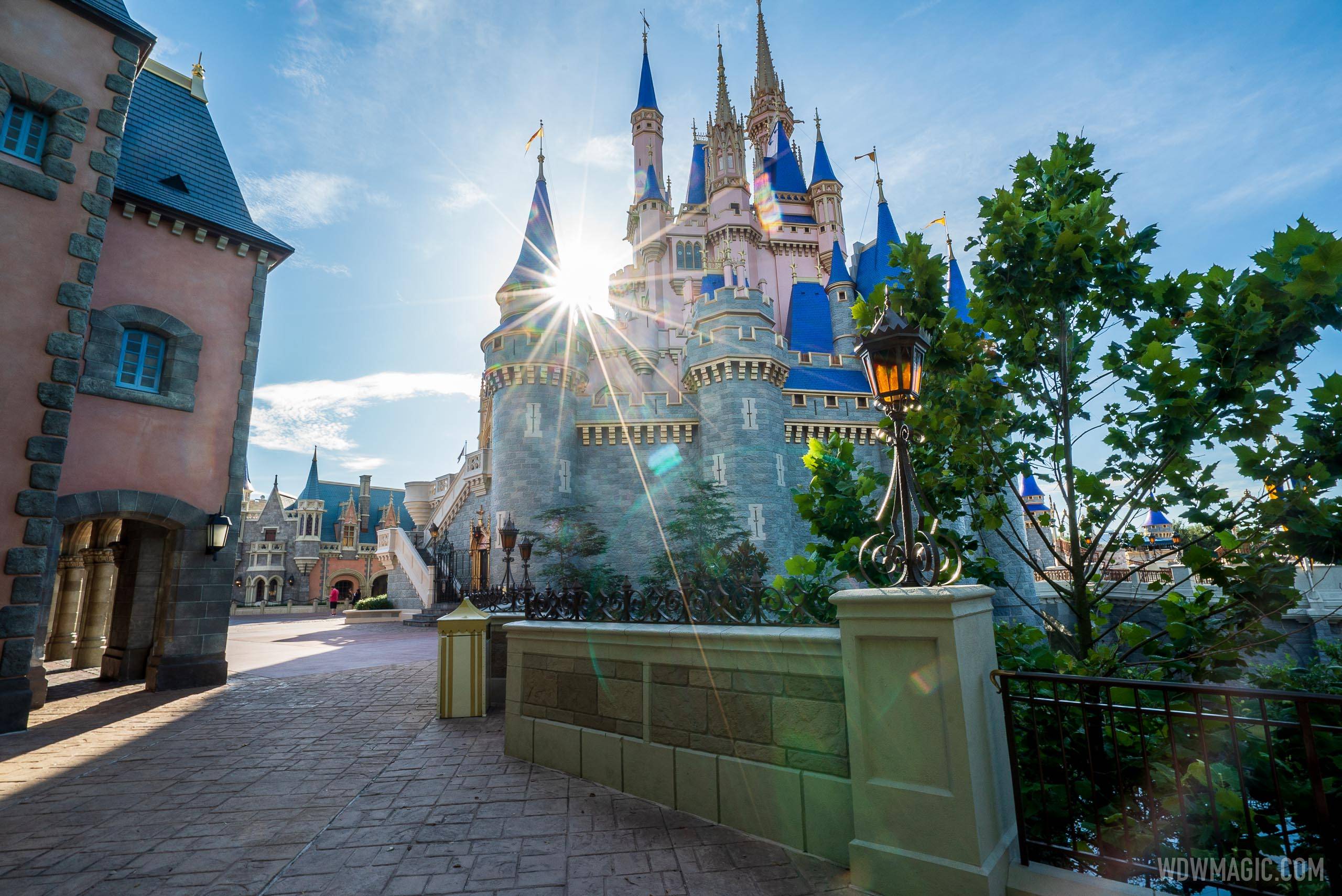 Completed new-look Cinderella Castle