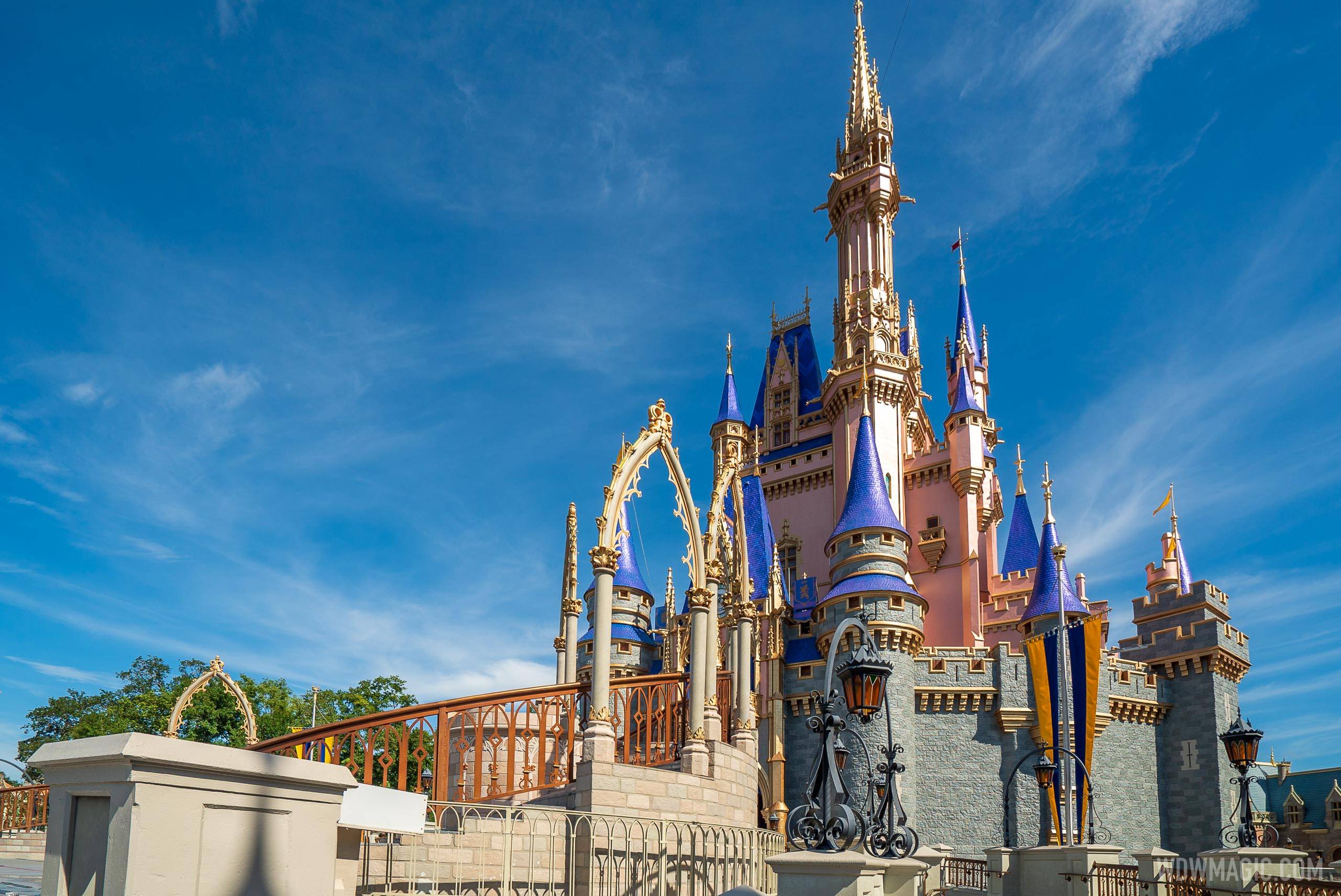 Completed new-look Cinderella Castle