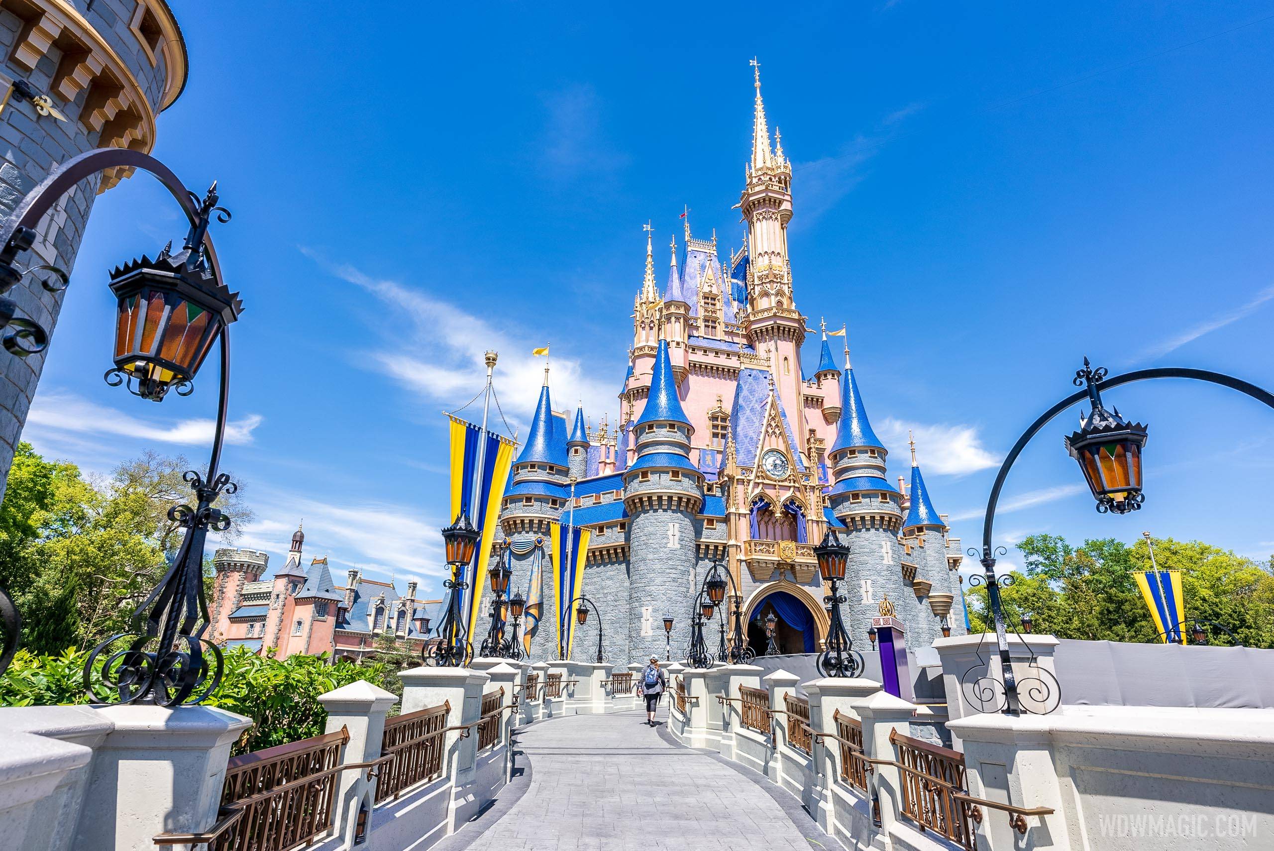 50th anniversary Cinderella Castle additions - March 23 2021