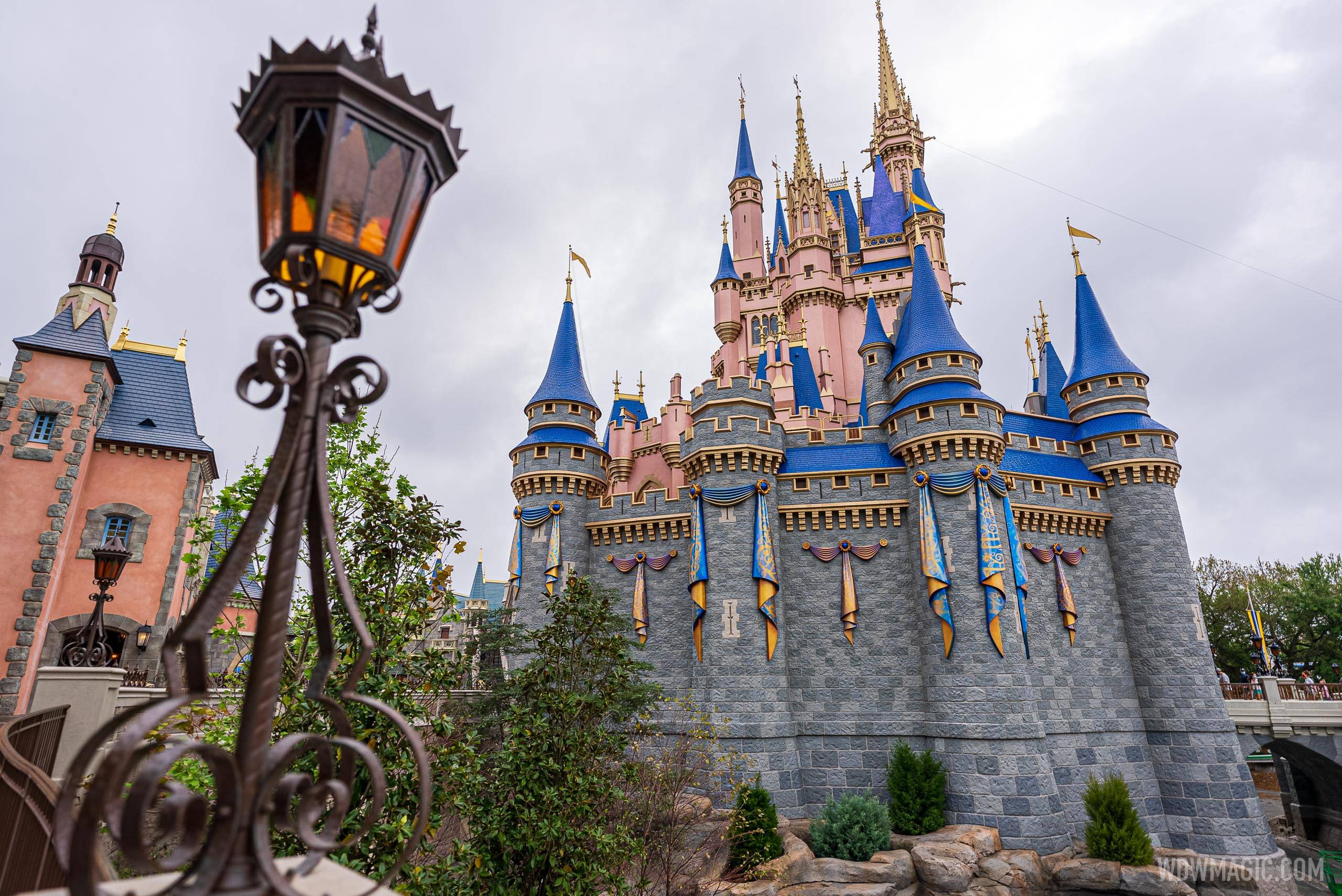 50th anniversary Cinderella Castle additions - March 29 2021