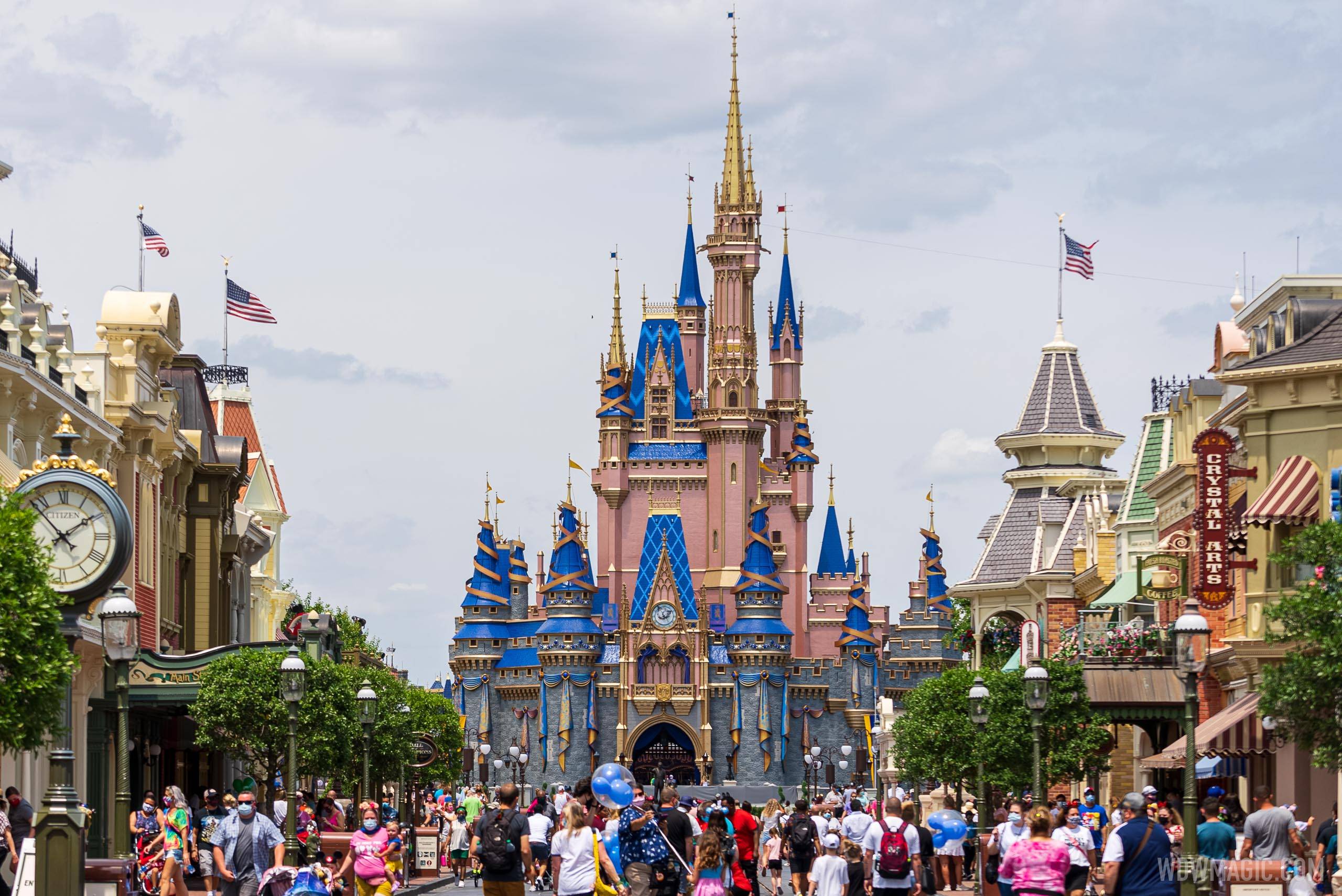 50th anniversary Cinderella Castle additions - April 15 2021