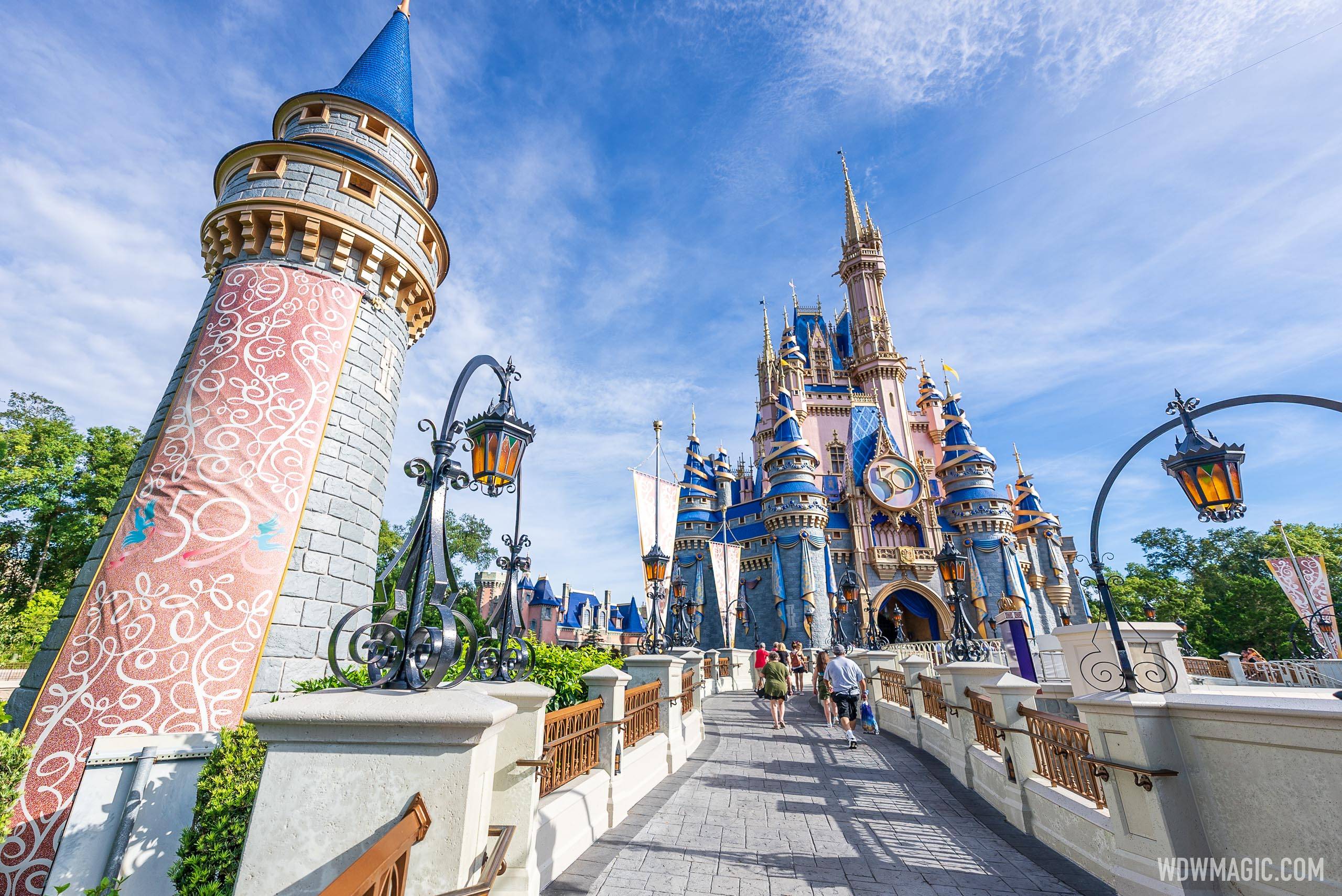 Walt Disney World will celebrate its 50th anniversary from October